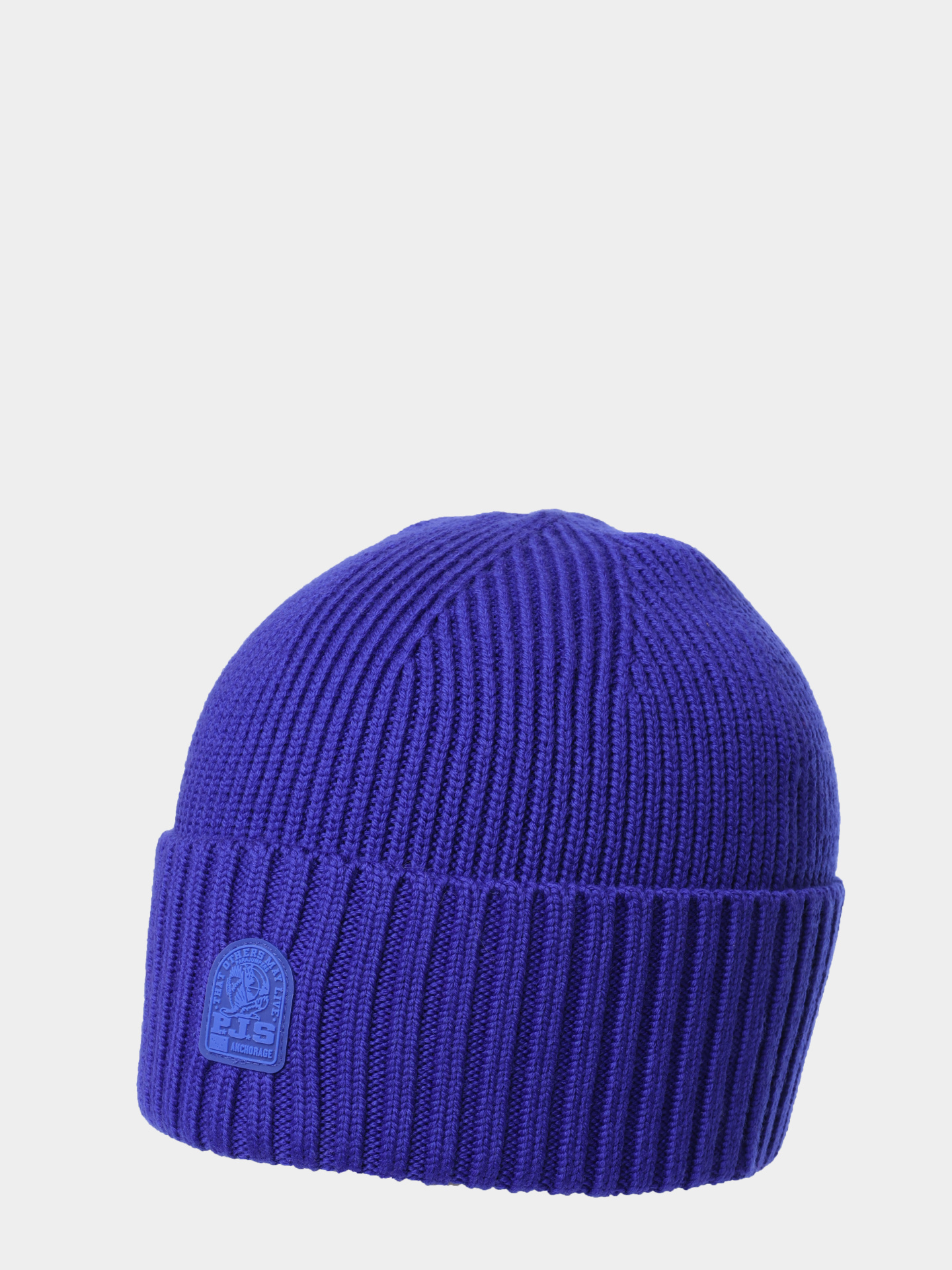 Шапка Parajumpers HA12 PLAIN BEANIE 234 мужская ярко-синия — купить в интернет-магазине Verdistore
