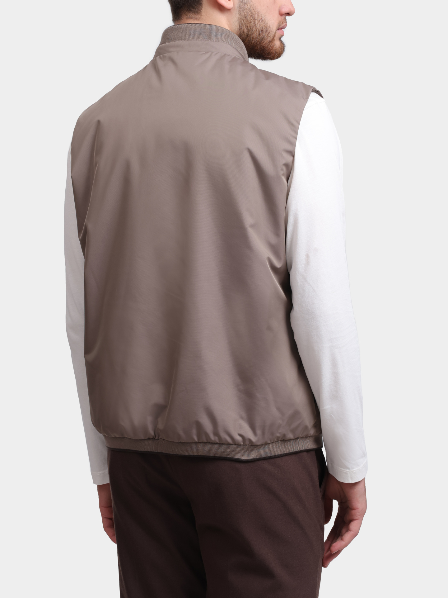 Жилет MooRER FIORESI - WK мужской на молнии двусторонний — купить в интернет-магазине Verdistore