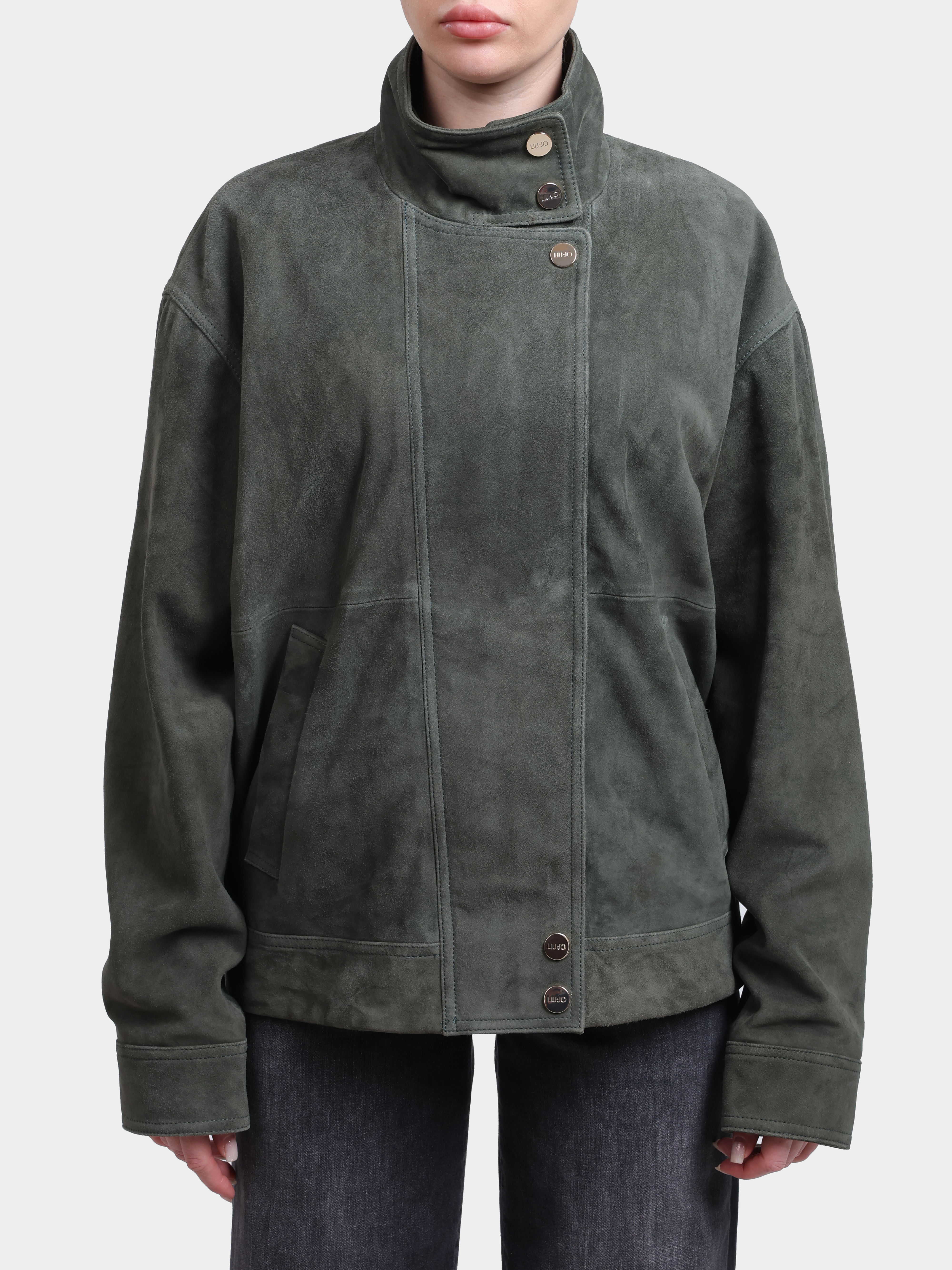 Куртка Liu-Jo BLACK LABEL CF6120 P0382 80420 женская замшевая — купить в интернет-магазине Verdistore