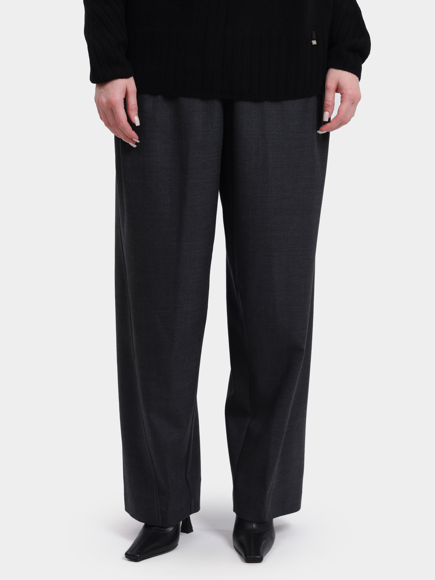 Брюки PT000177D 33453 9487 темно-серые женские  — купить в интернет-магазине Verdistore