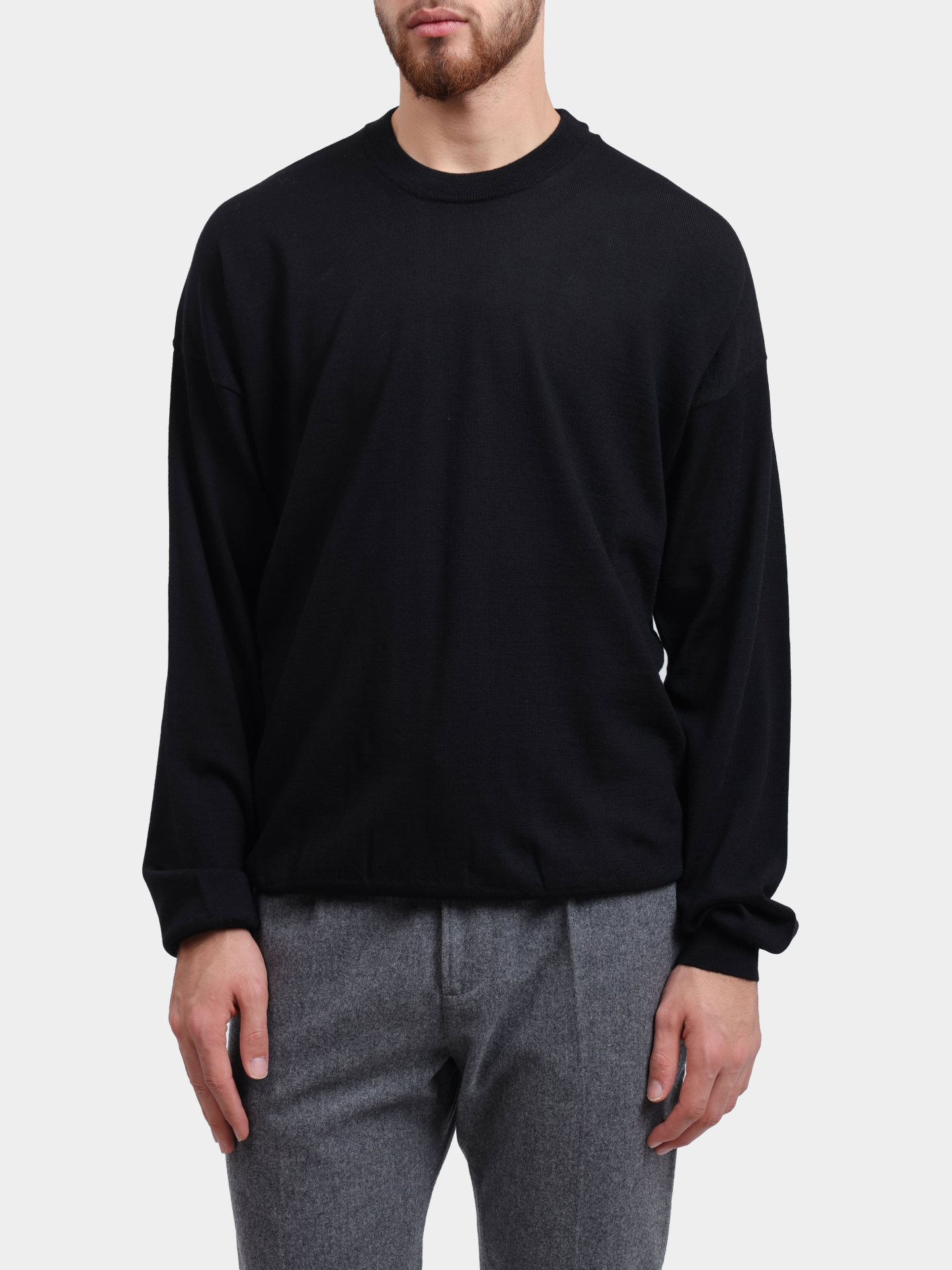 Джемпер Alpha Studio AU-3020C 1002 шерстяной мужской — купить в интернет-магазине Verdistore