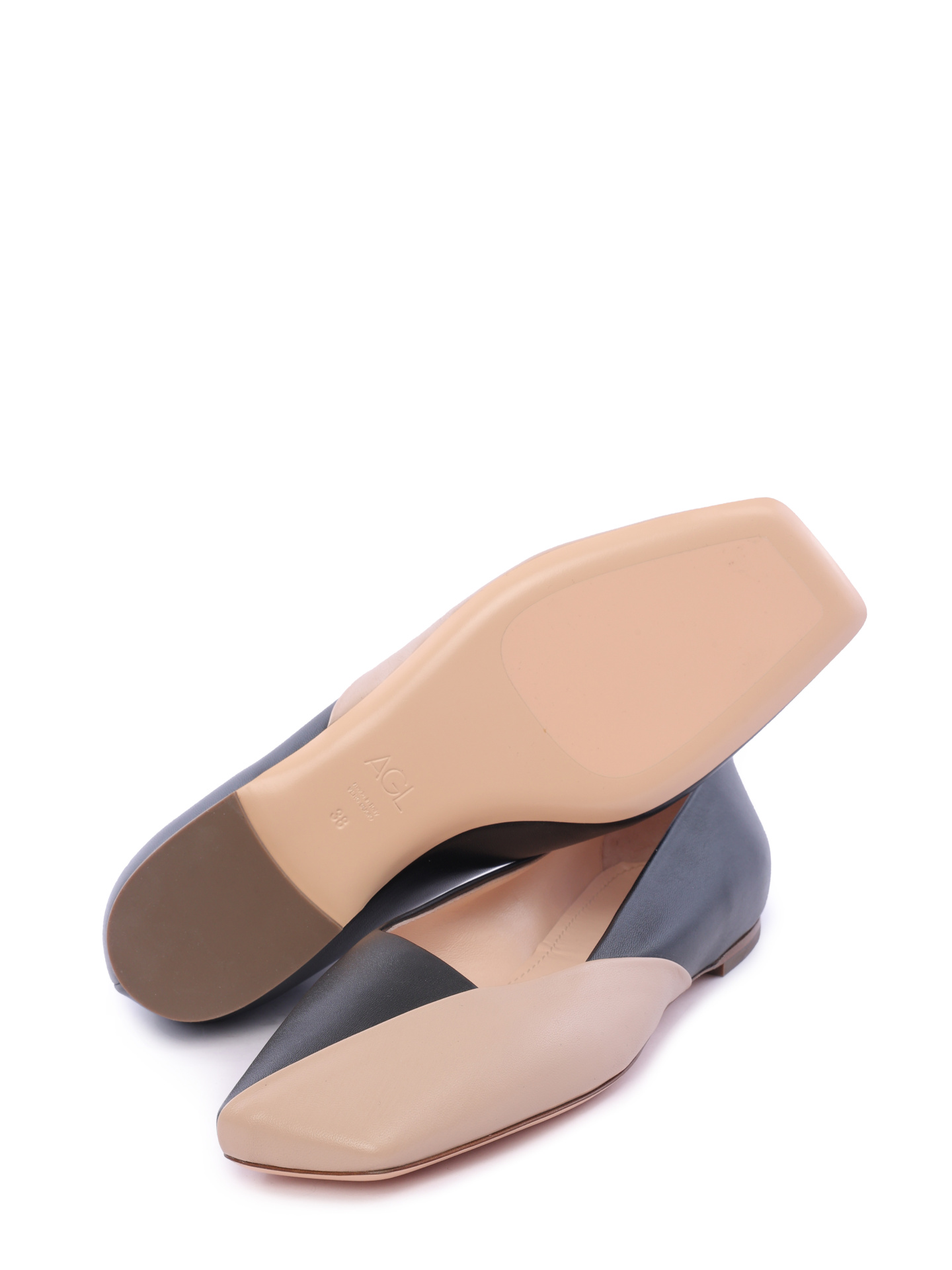 Балетки AGL D550005PCK0521 E283 комбинированные женские — купить в интернет-магазине Verdistore