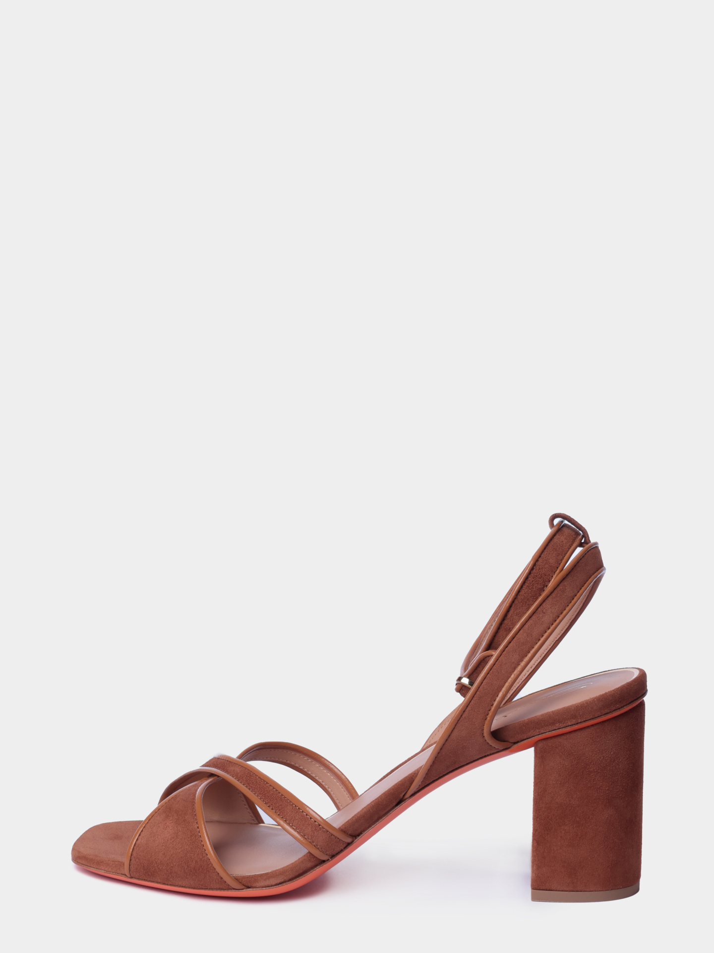 Босоножки Santoni WHWG72176HA2NUGCC44 замшевые женские — купить в интернет-магазине Verdistore