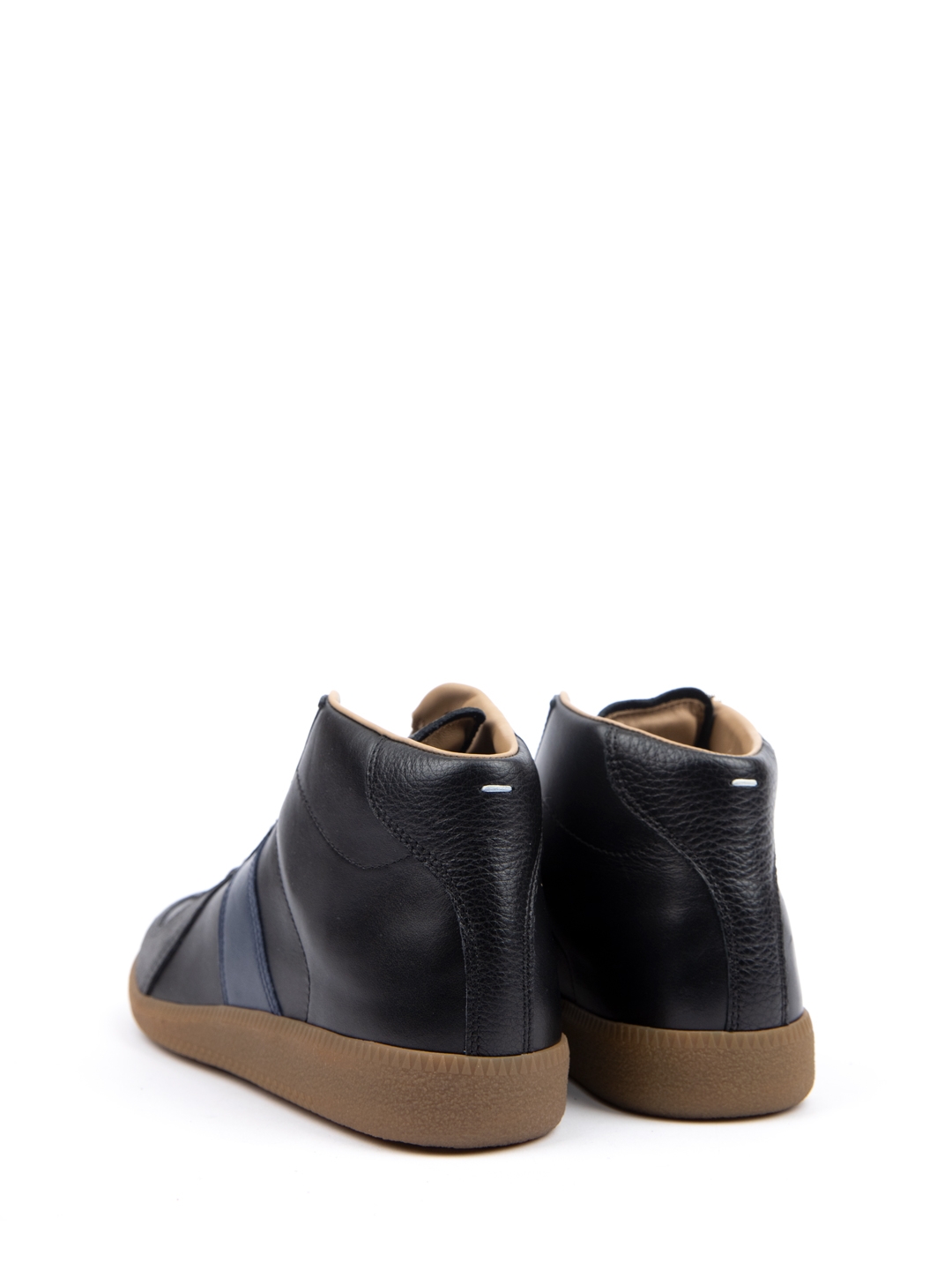 Кеды черные с синими и серыми вставками на шнуровке — купить в интернет-магазине Verdistore