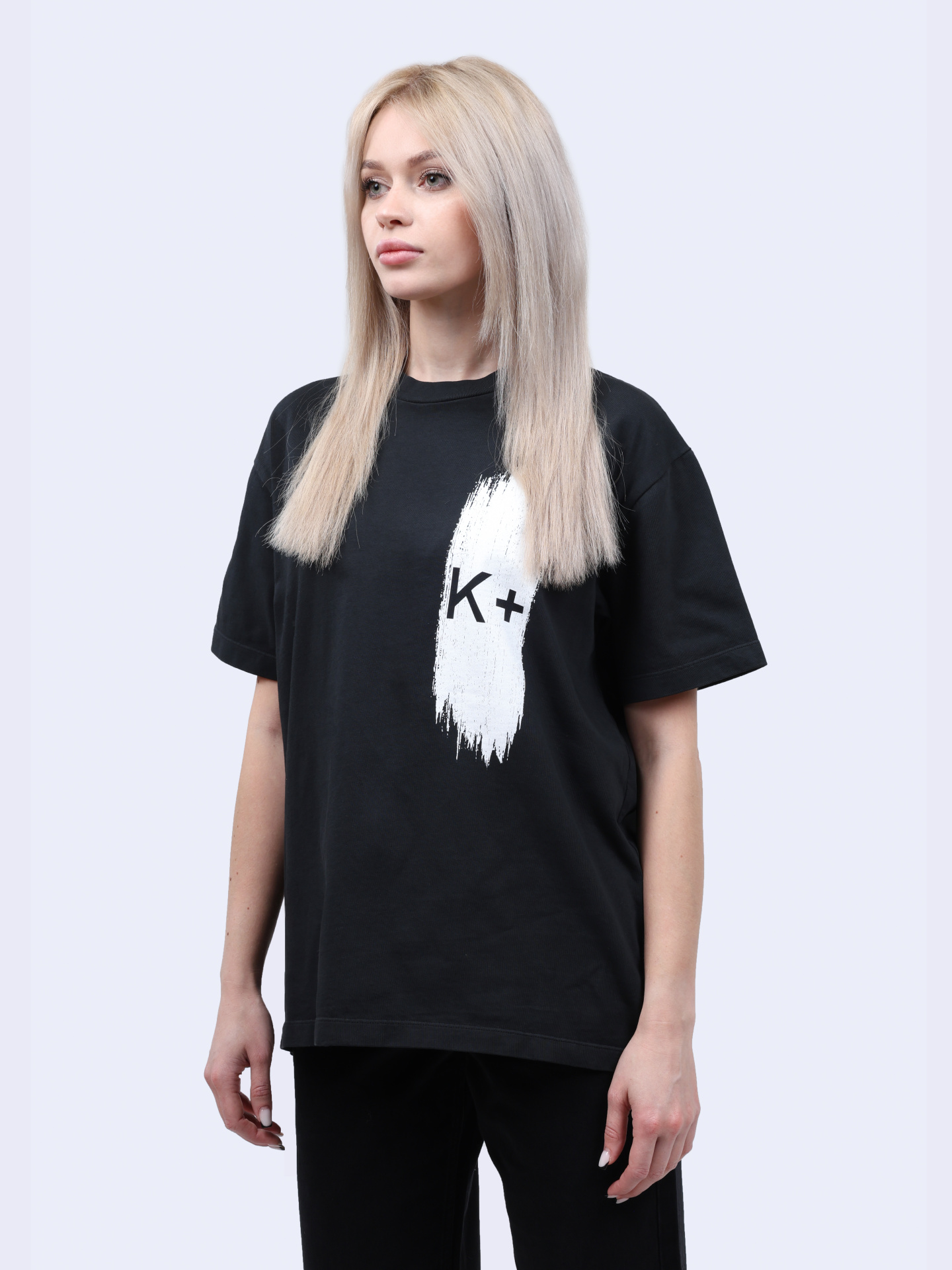 Футболка KLM54003TJ006PX T002 черная базовая — купить в интернет-магазине Verdistore