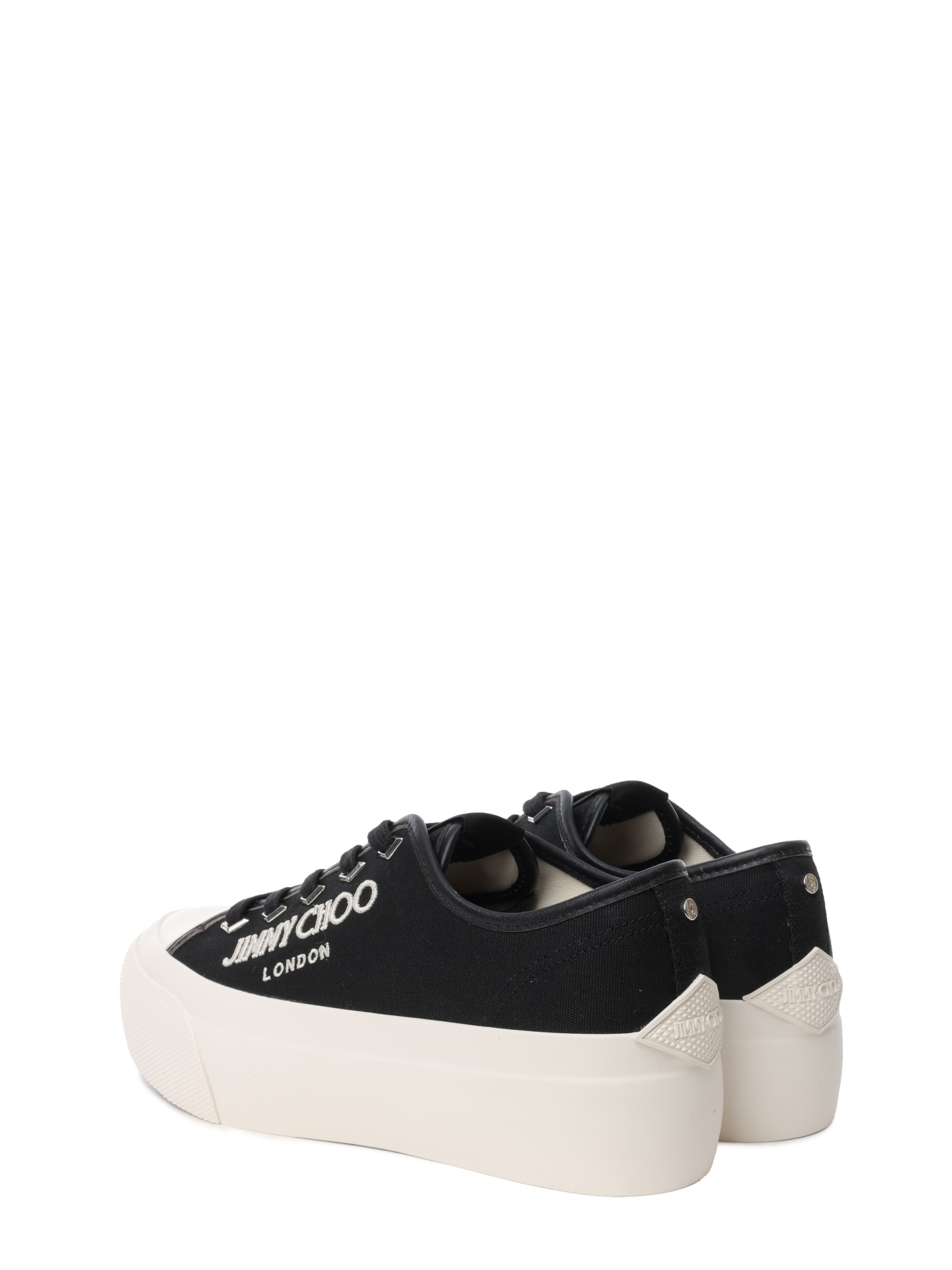 Кеды Jimmy Choo PALMA/F CYE X BLACK/LATTE текстильные женские — купить в интернет-магазине Verdistore