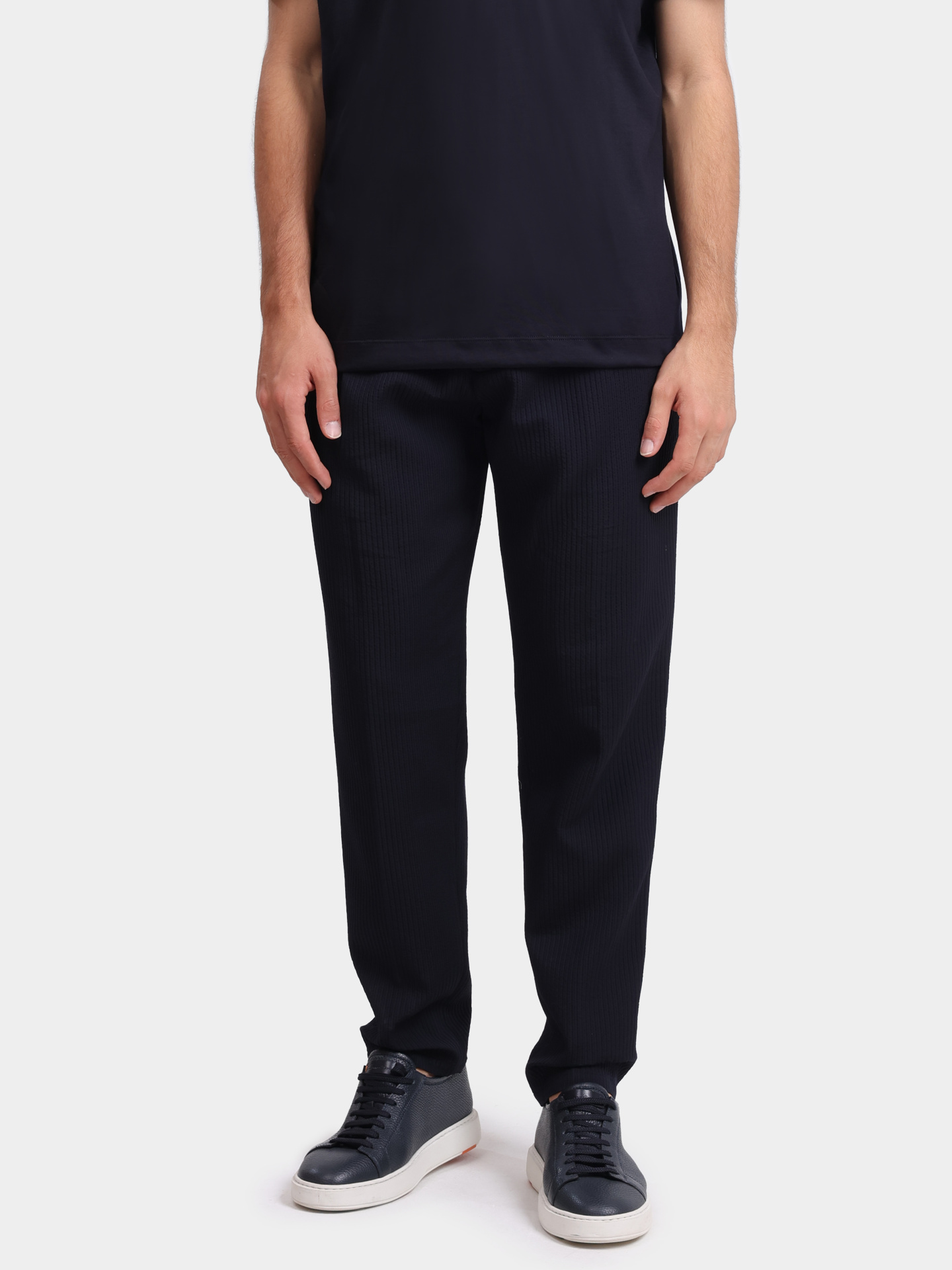 Брюки Equipage PLEA18 L44 4 темно-синие мужские — купить в интернет-магазине Verdistore