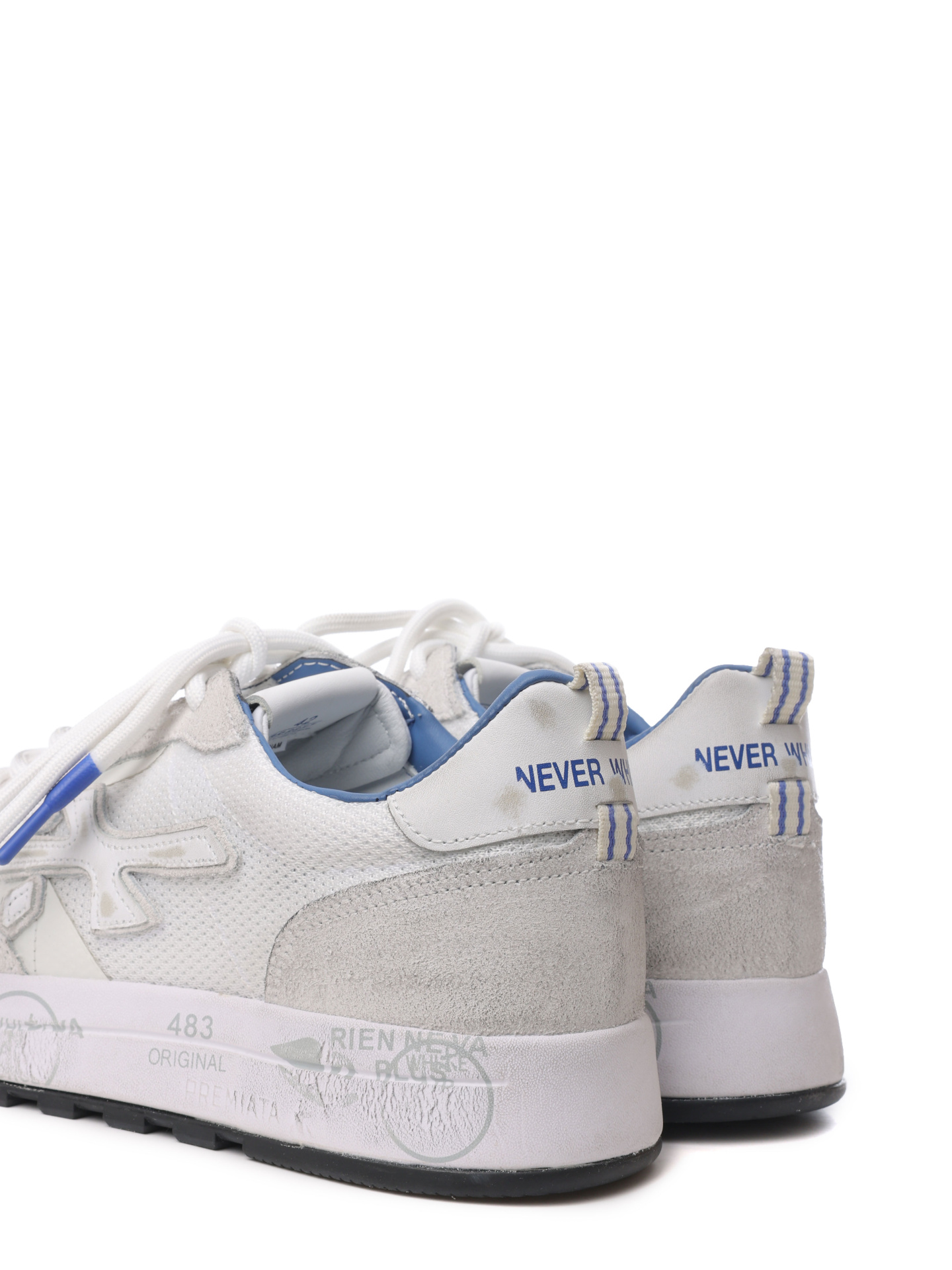 Кроссовки высокие на шнурках с логотипом на подошве — купить в интернет-магазине Verdistore