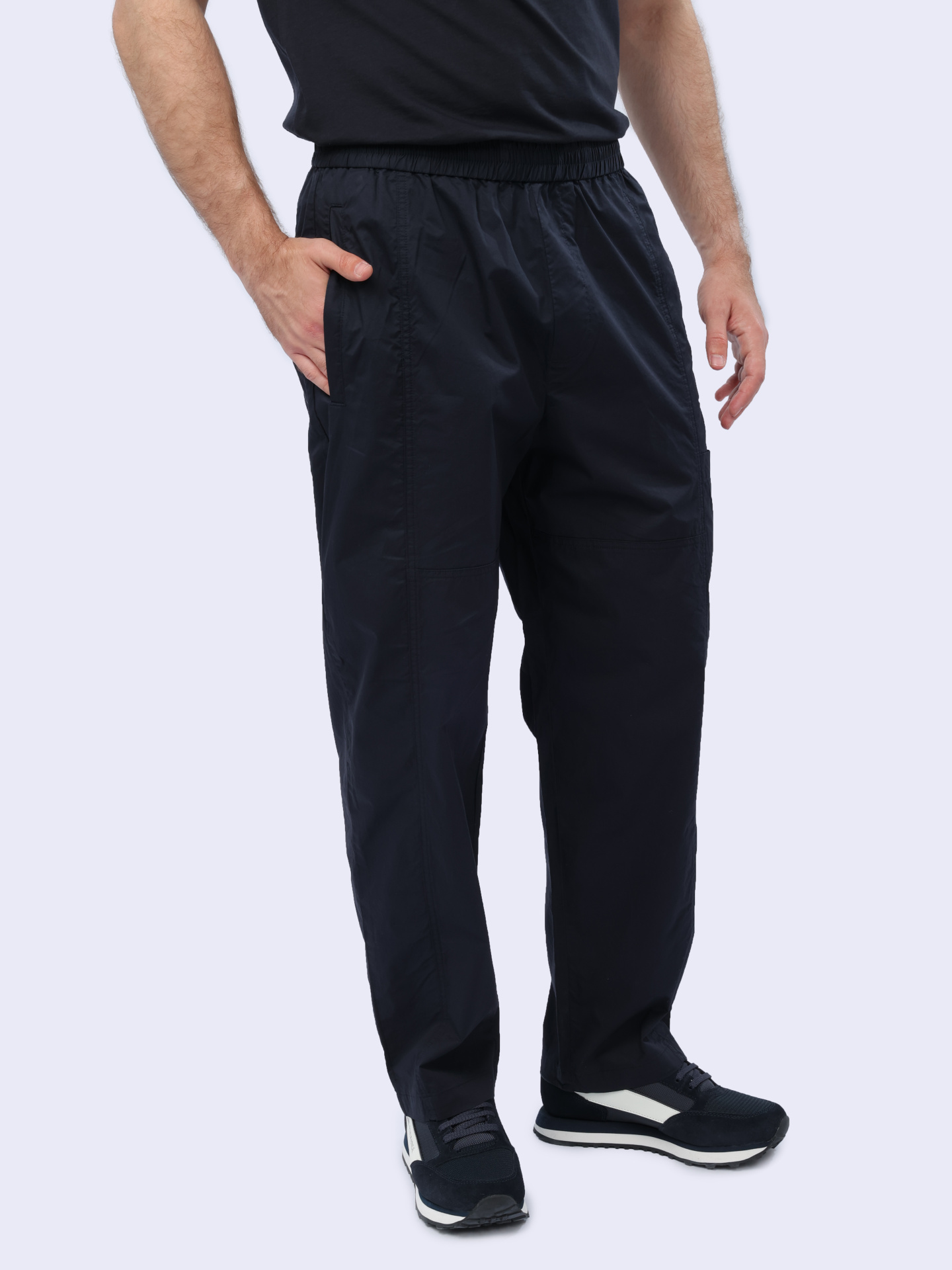 Брюки Armani Exchange 3DZPL7 ZN3CZ 1583 темно-синие мужские — купить в интернет-магазине Verdistore