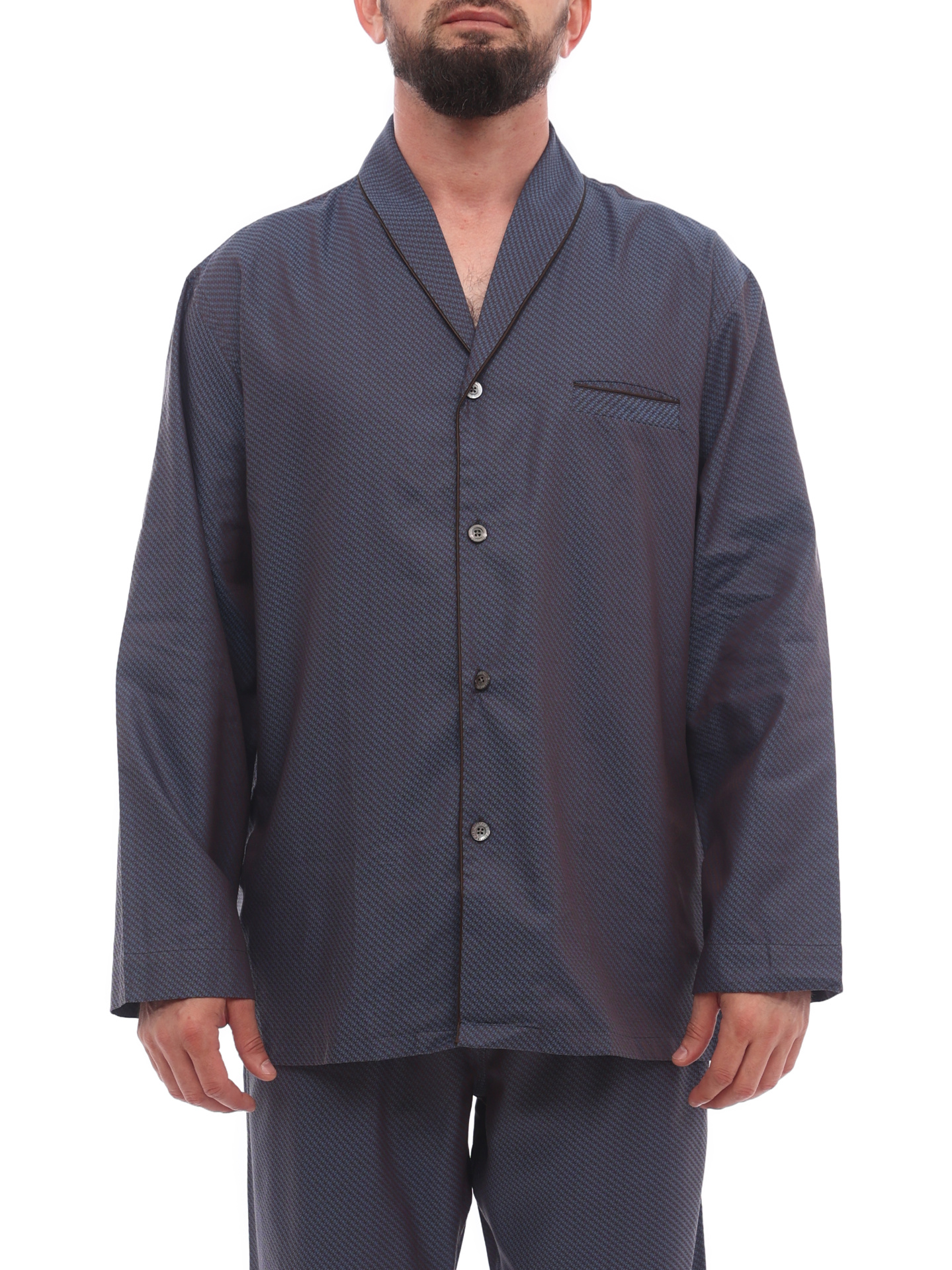 Пижама ZIMMERLI 4713 - 75012 хлопковая мужская — купить в интернет-магазине Verdistore