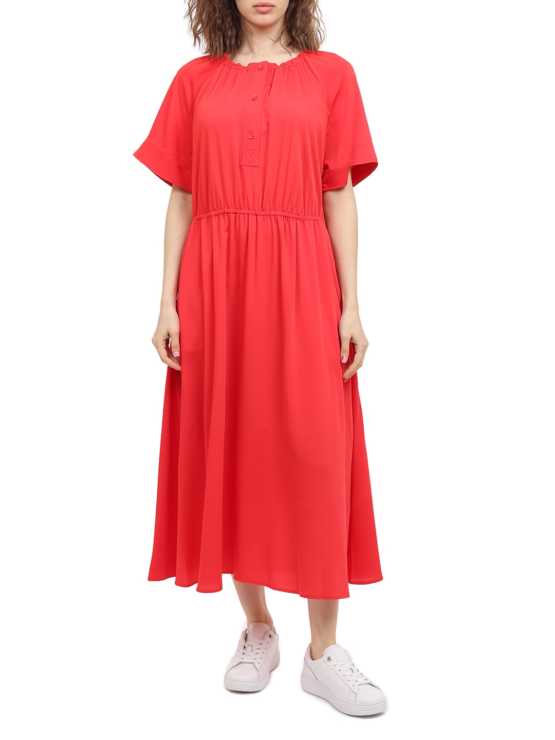 Платье Calvin Klein K20K200793 красное женское — купить в интернет-магазине Verdistore