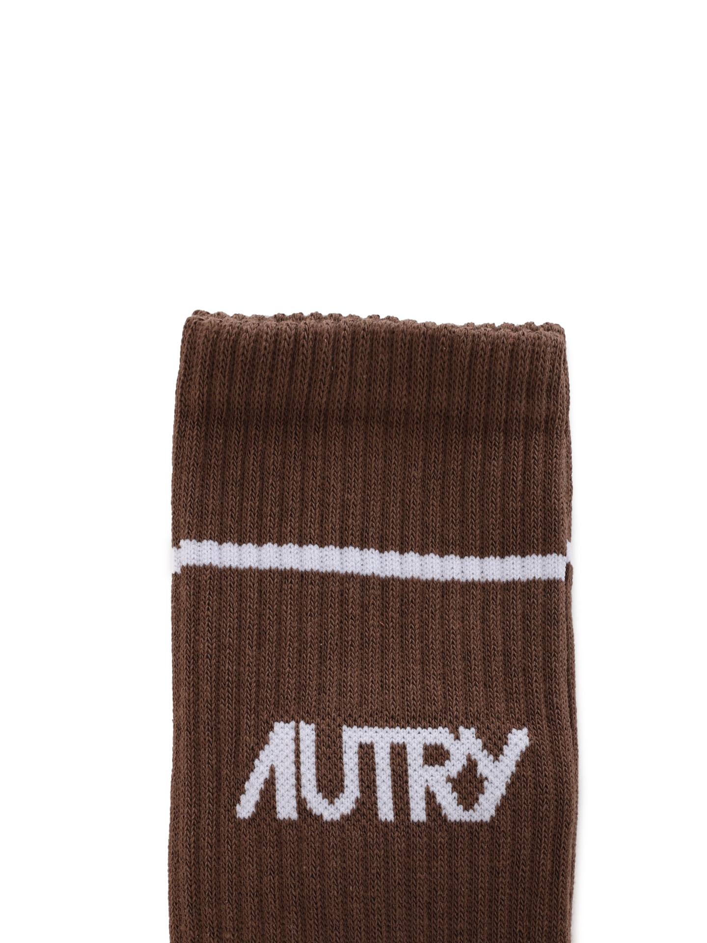 Носки Autry SOPU-40LC коричневые мужские с логотипом — купить в интернет-магазине Verdistore