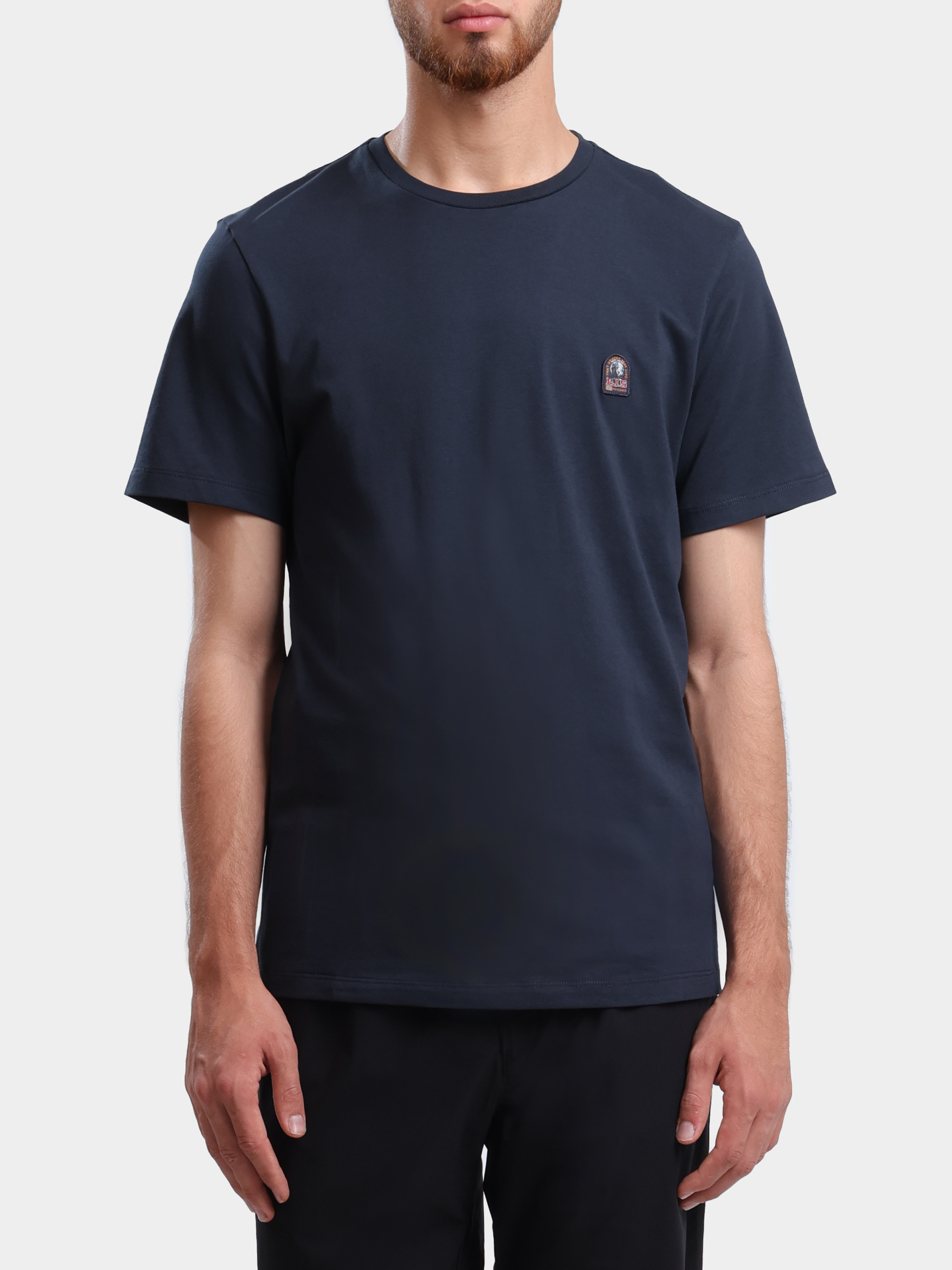 Футболка Parajumpers EY29 PATCH TEE 0316 хлопковая мужская — купить в интернет-магазине Verdistore