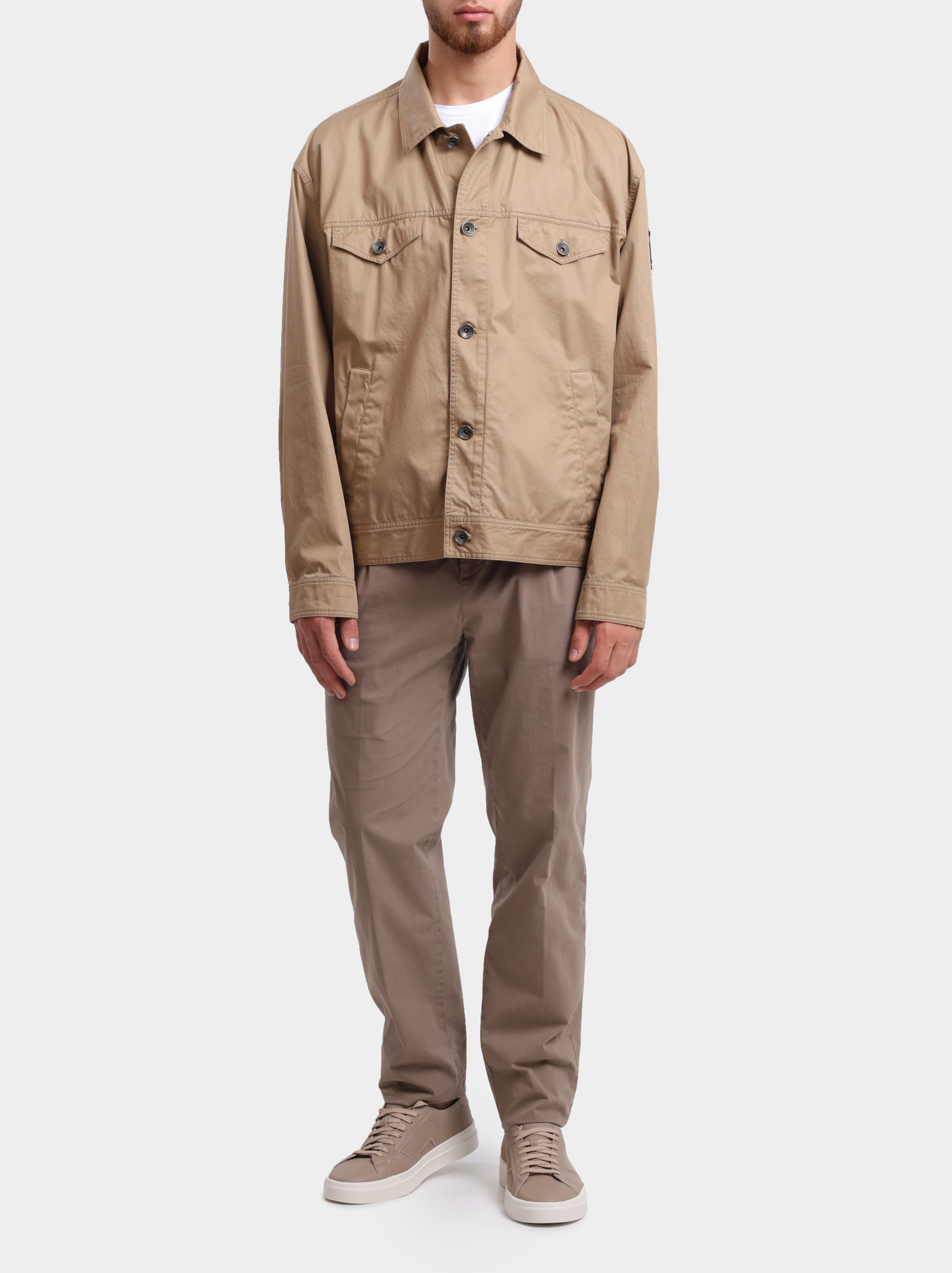 Брюки R54574T3 00800 049 мужские песочного цвета — купить в интернет-магазине Verdistore