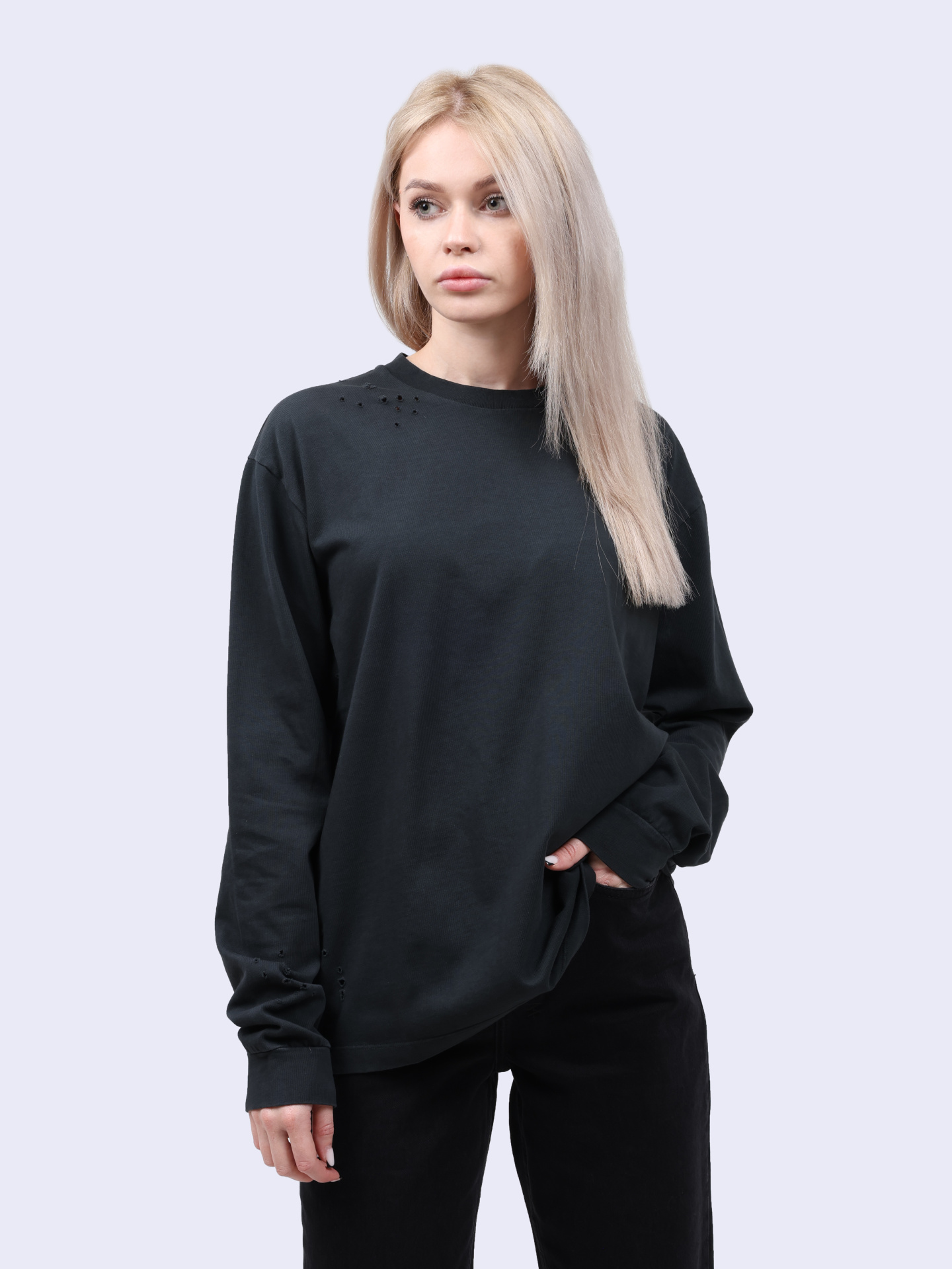 Футболка KLM54004TJ006PX T002 с потертостью — купить в интернет-магазине Verdistore