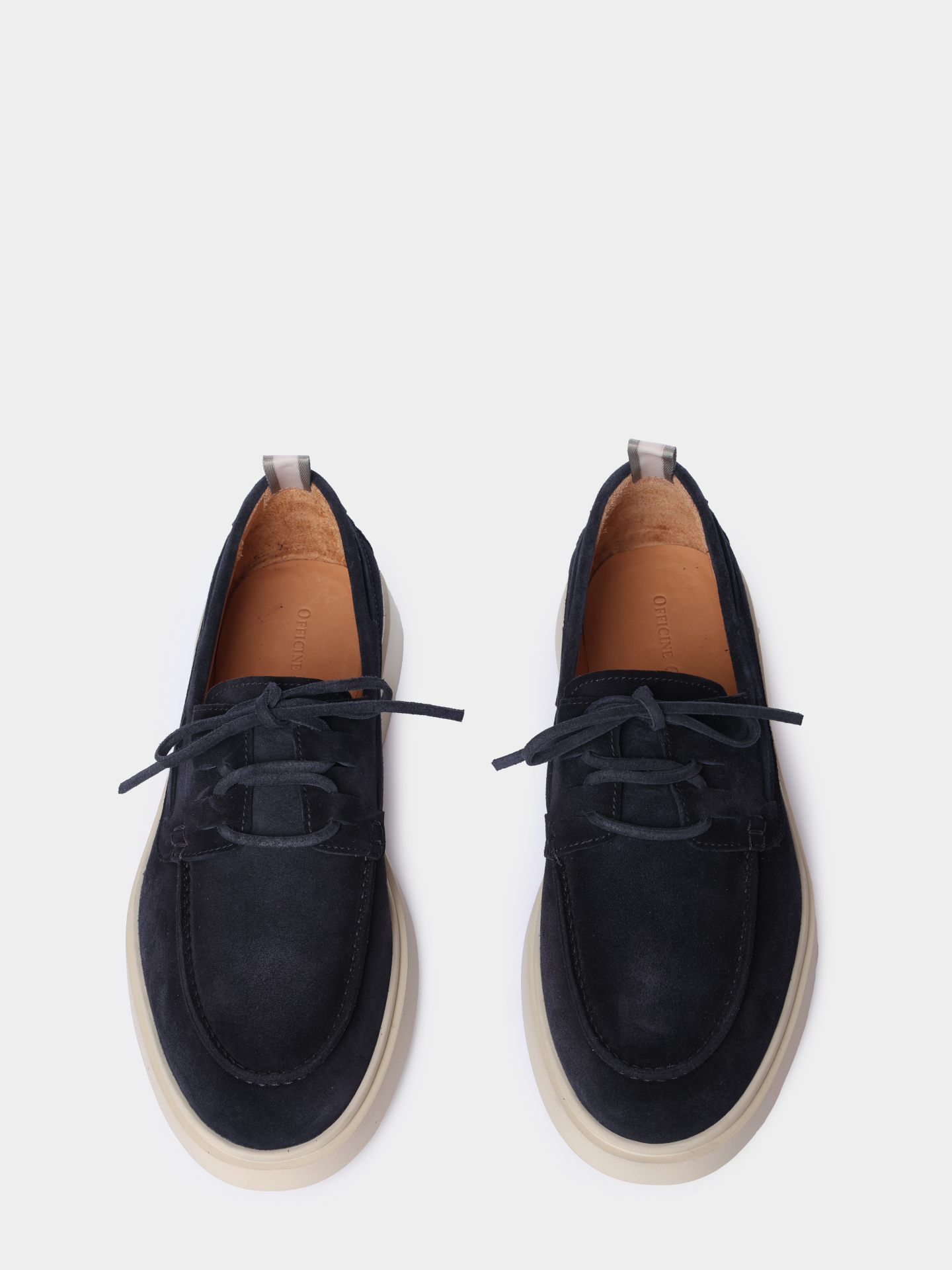 Лоферы Officine Creative OCUBONE013LC146F460 темно-синие мужские — купить в интернет-магазине Verdistore