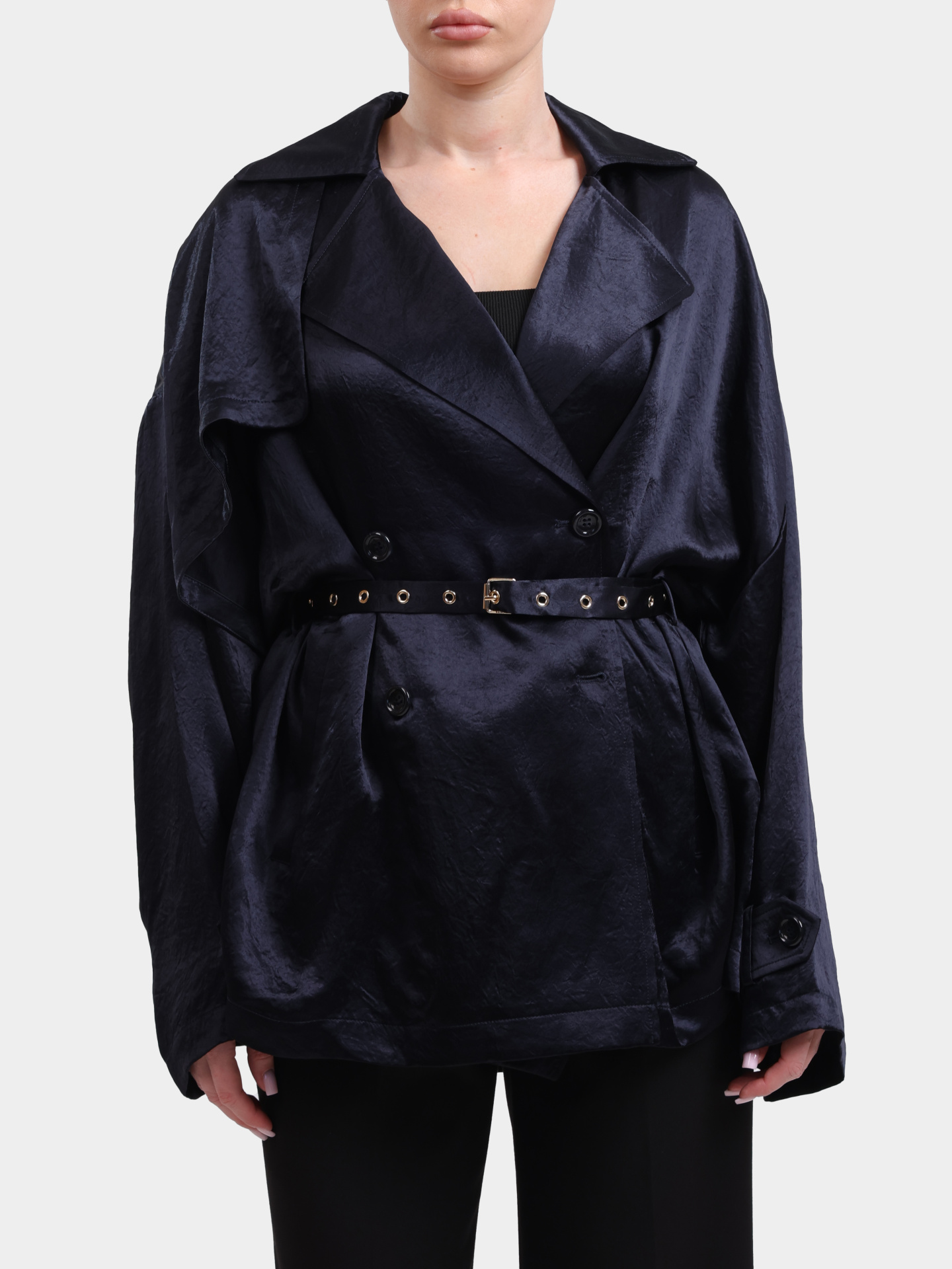 Куртка Liu-Jo BLACK LABEL CA6144 T450A P9583 темно-синяя женская  — купить в интернет-магазине Verdistore