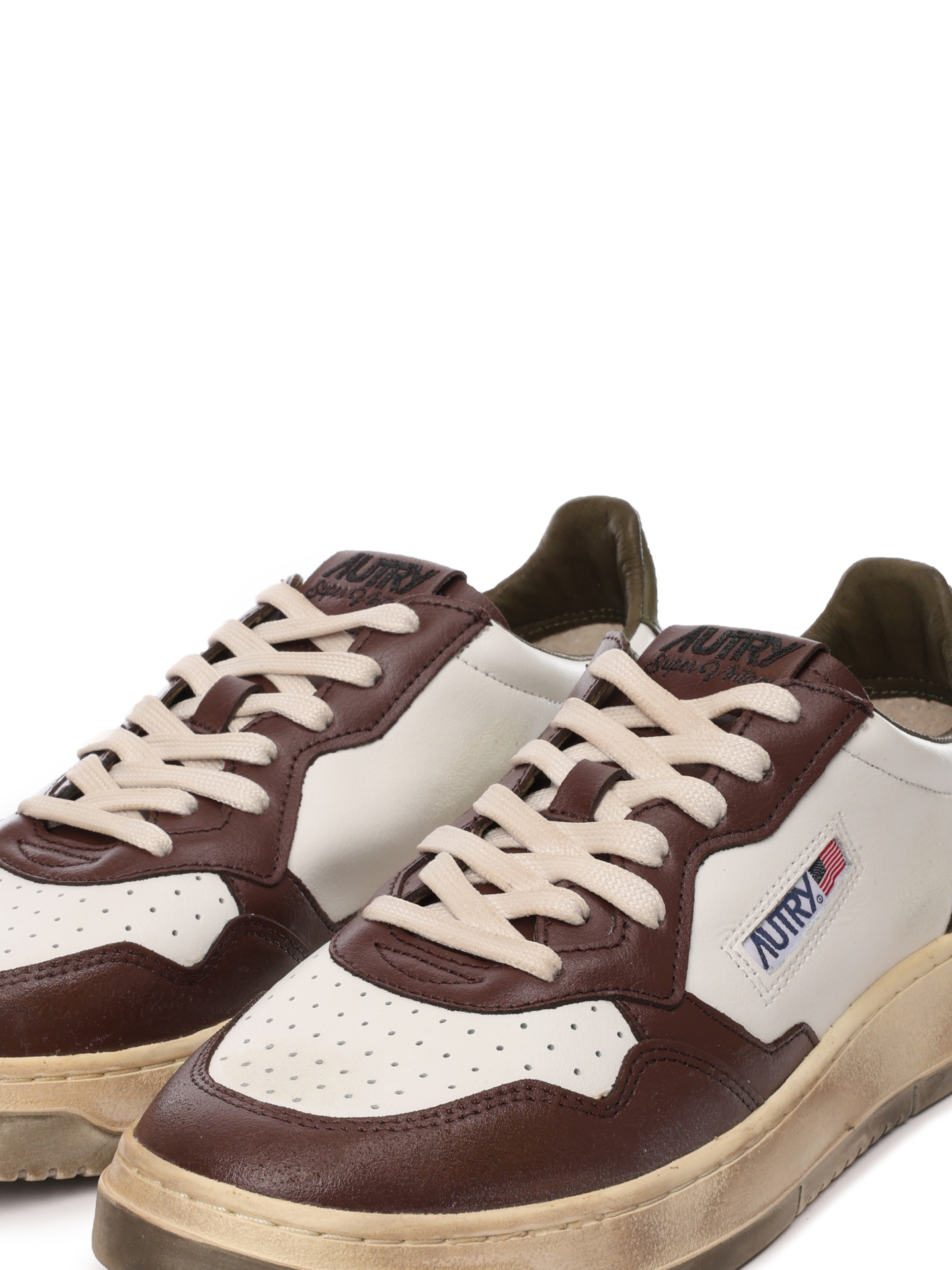 Кеды Autry AVLM-VL03 комбинированные мужские с потертостями — купить в интернет-магазине Verdistore