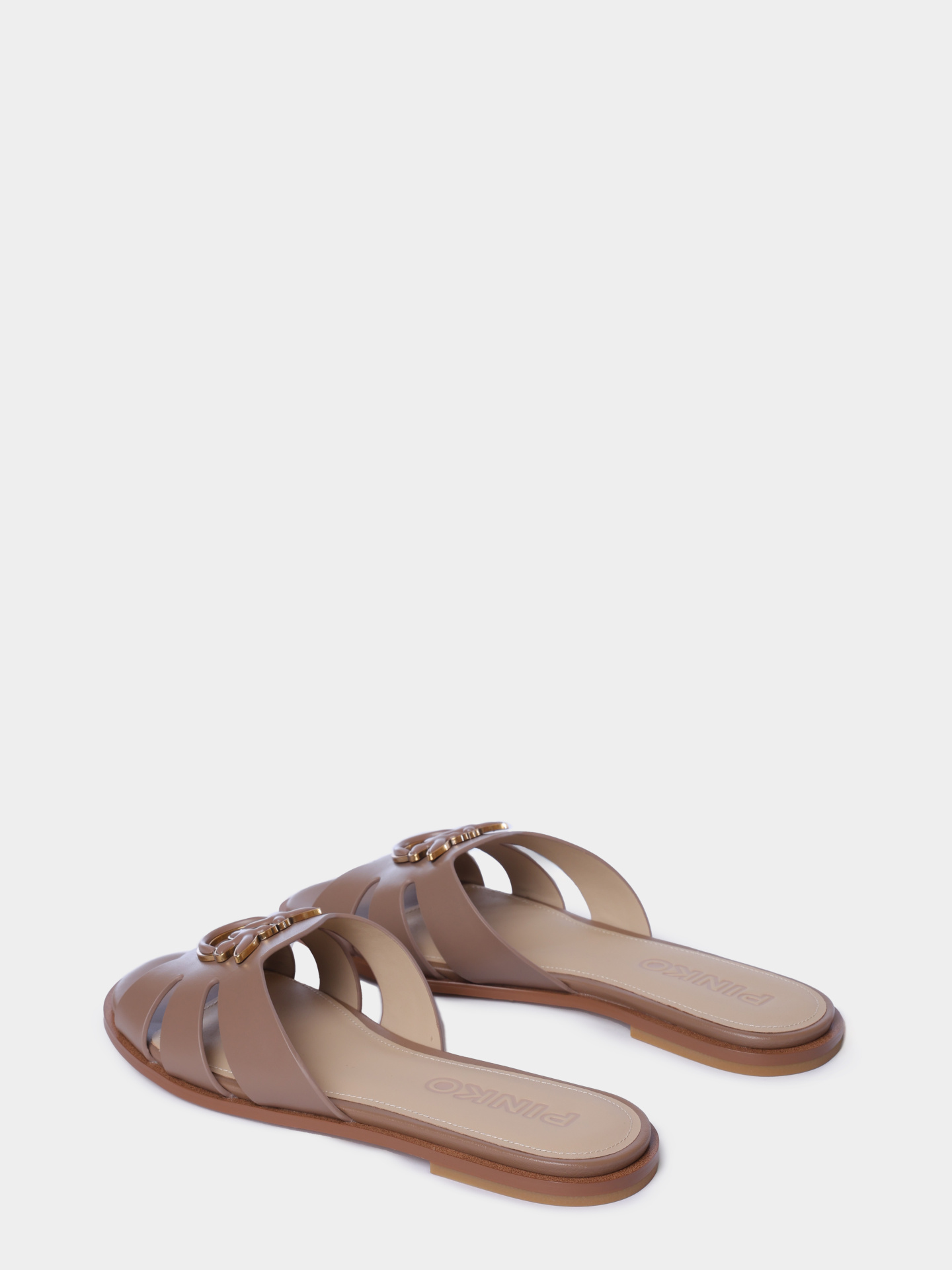 Шлепанцы Pinko SD0463 P001 L15 кожаные женские — купить в интернет-магазине Verdistore