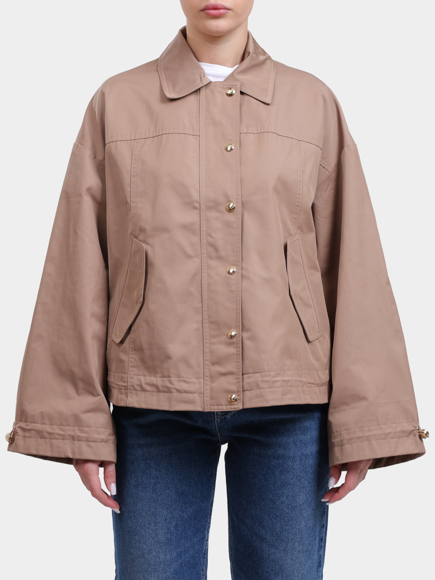 Куртка Liu-Jo TA6147 T2904 61412 бежевая женская — купить в интернет-магазине Verdistore