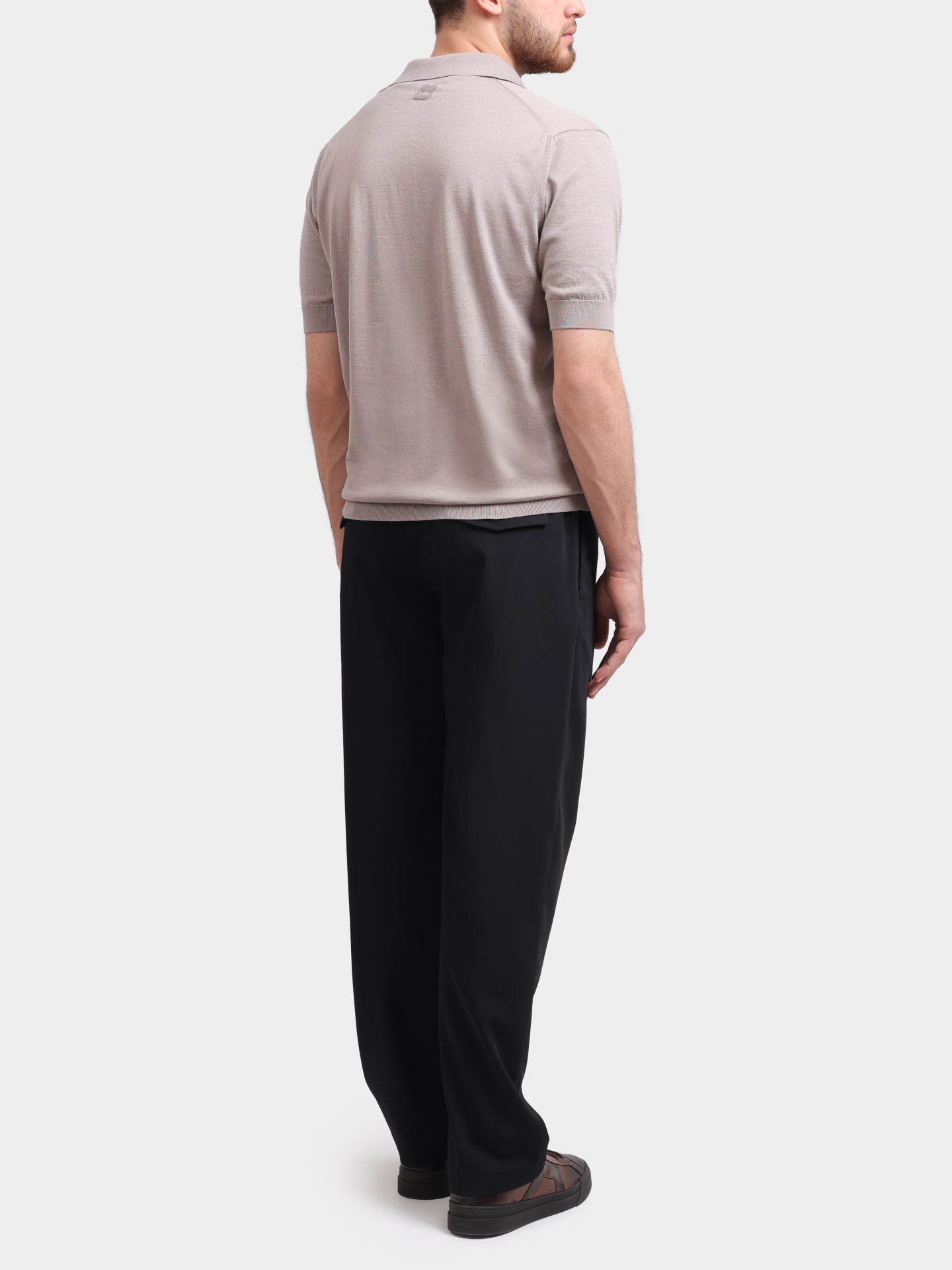 Поло Lardini CNLPMC102 CN64020 мужское бежевое — купить в интернет-магазине Verdistore