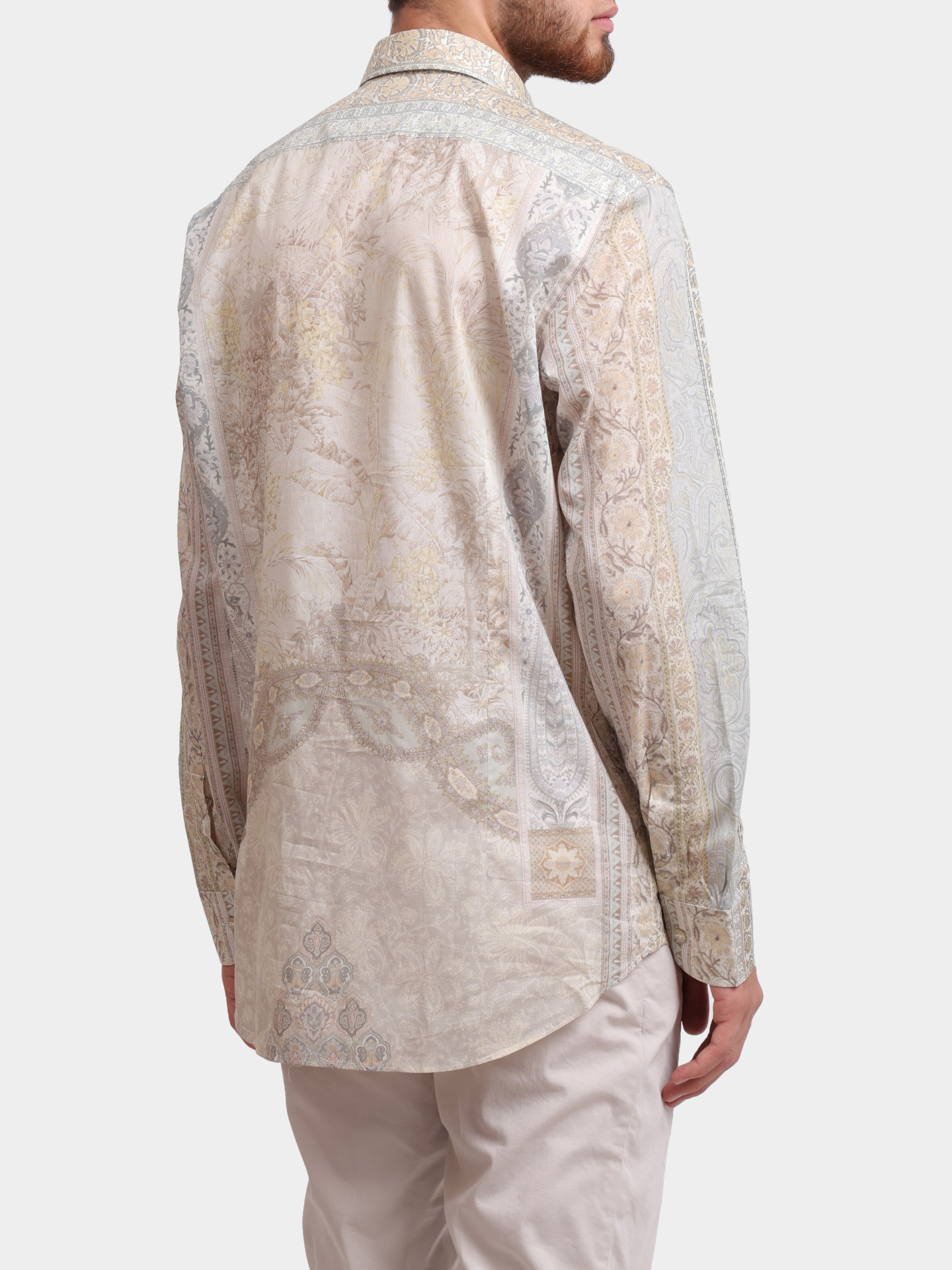 Рубашка MRIB0001 99SP5A6 X0800 хлопковая прямого кроя с принтом  — купить в интернет-магазине Verdistore