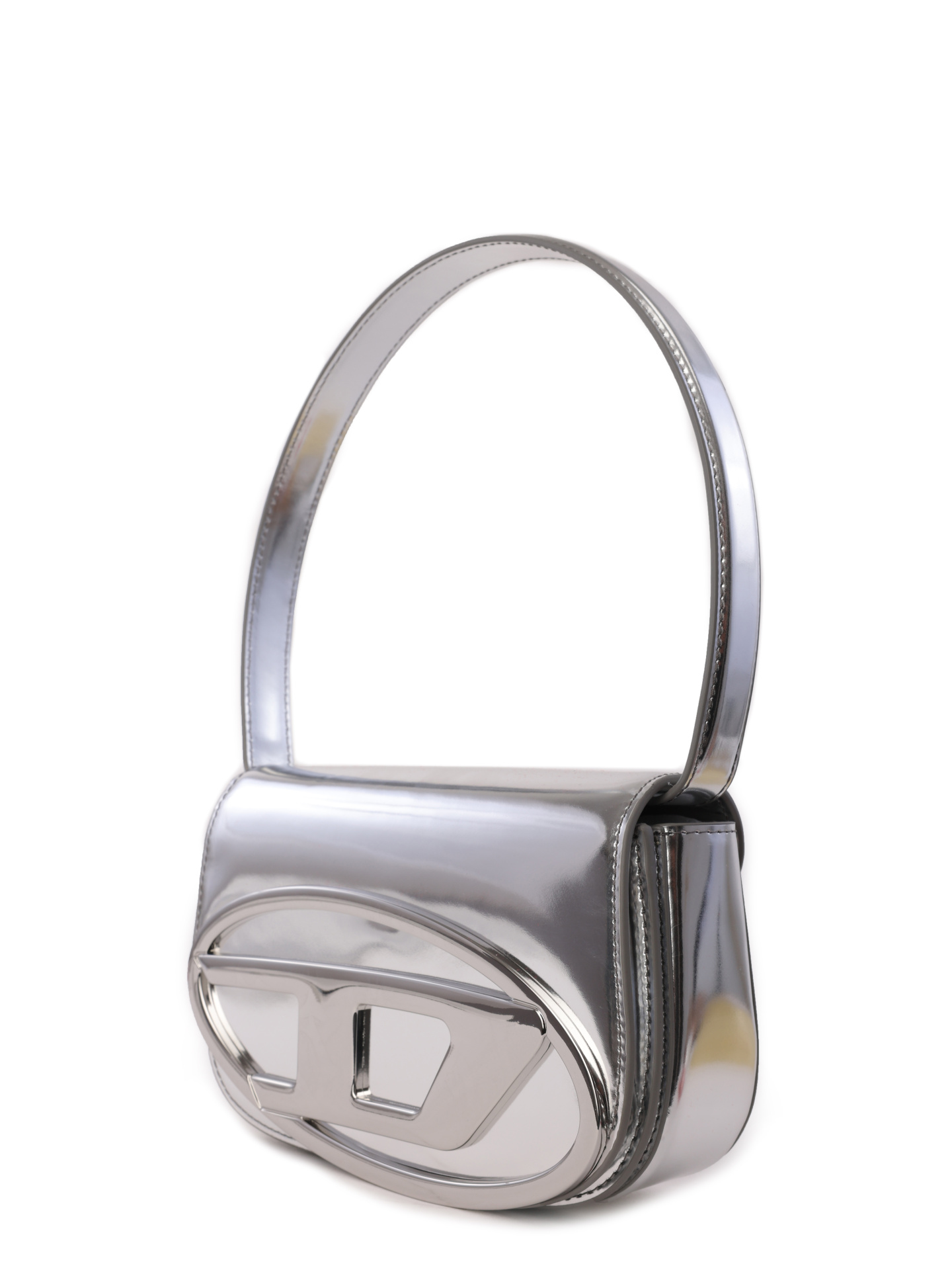 Сумка Diesel X08396PS202H0535 серебристая женская — купить в интернет-магазине Verdistore
