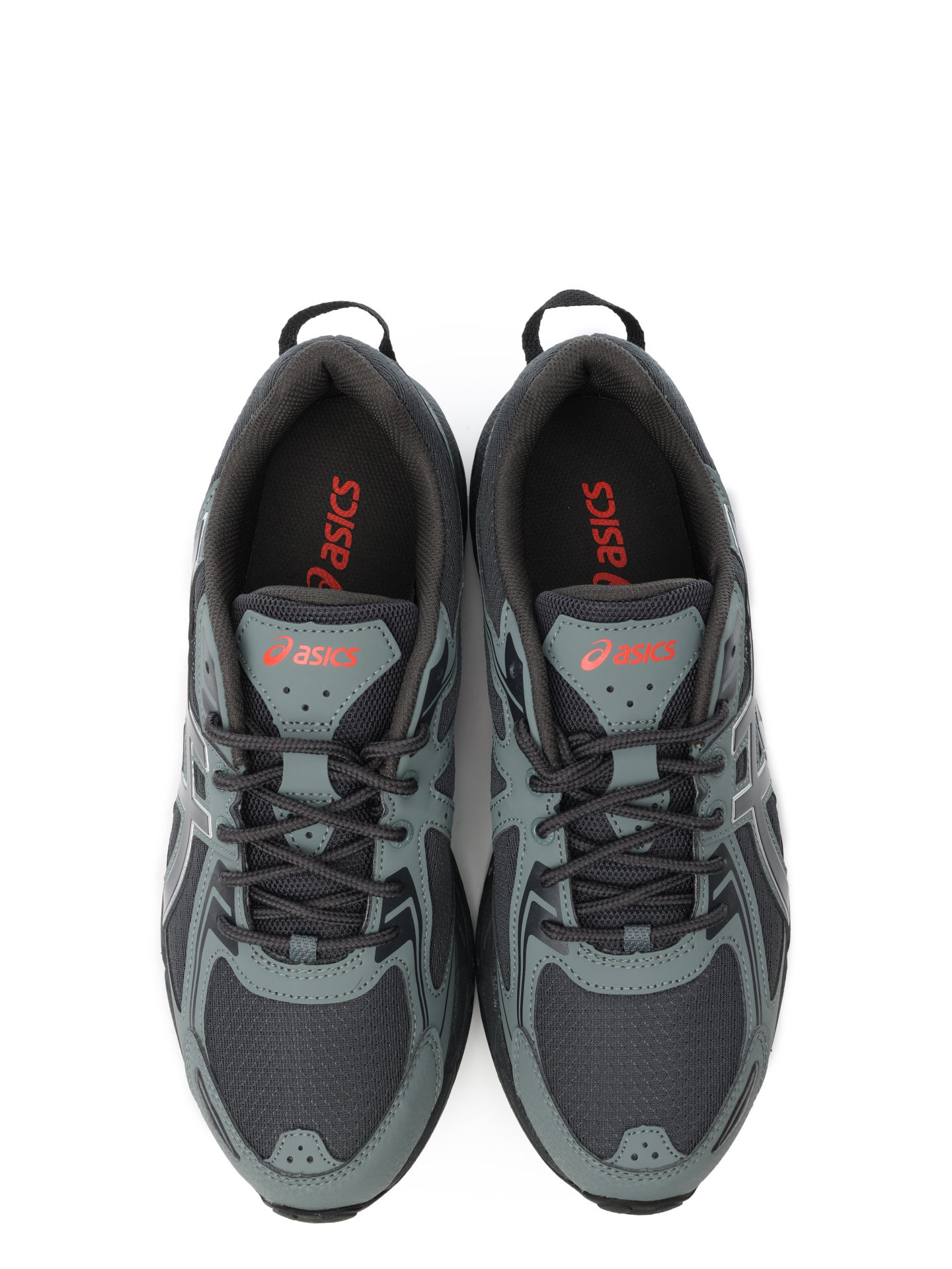 Кроссовки Asics 1203A297 023 серые мужские с красными элементами — купить в интернет-магазине Verdistore