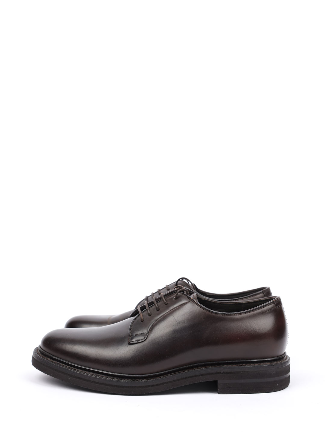 Дерби Brunello Cucinelli MZUREAE971 кожаные мужские — купить в интернет-магазине Verdistore