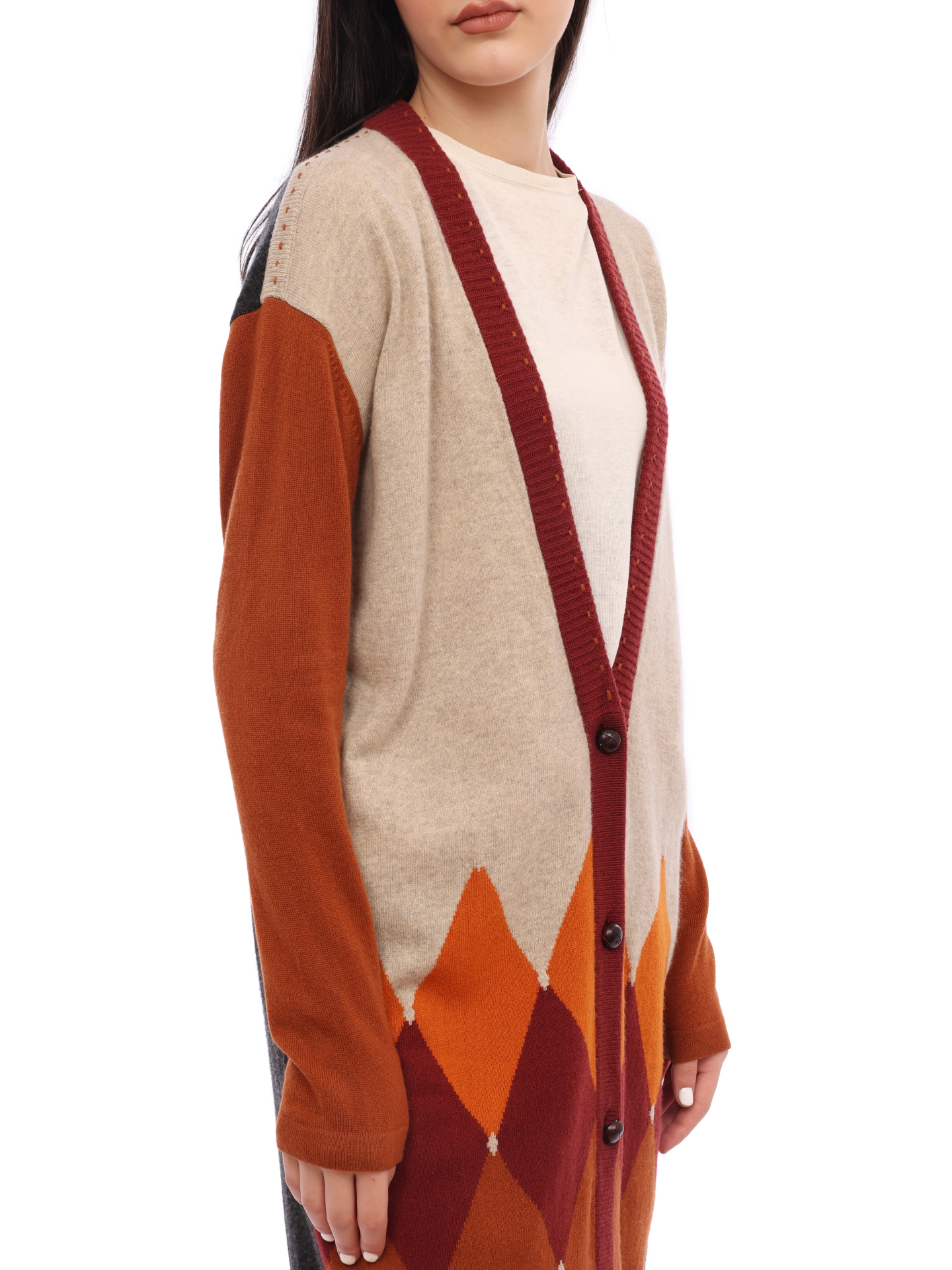 Кардиган Ballantyne L1K069 удлиненный женский — купить в интернет-магазине Verdistore