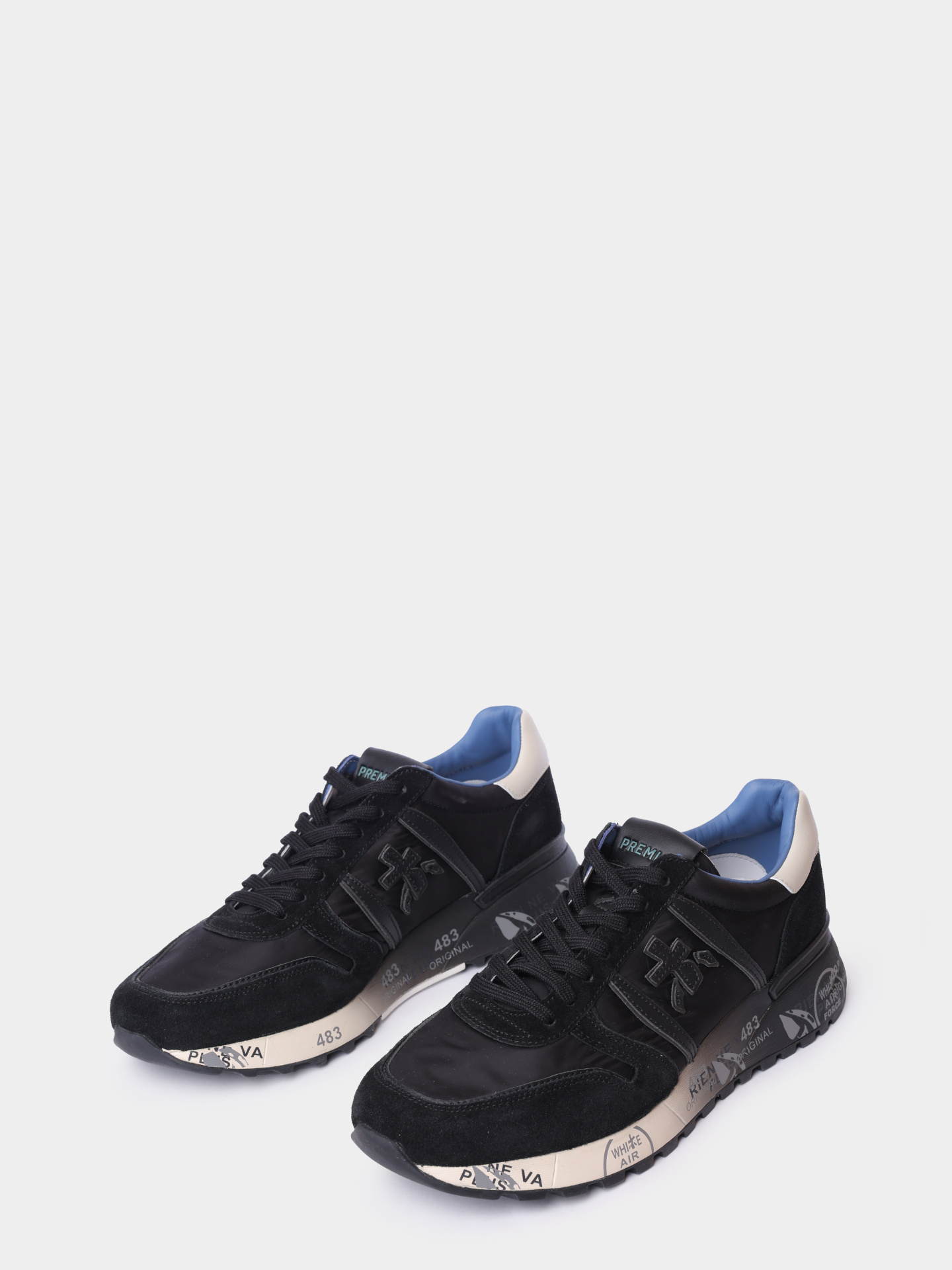 Кроссовки Premiata LANDER VAR 7079 комбинированные мужские — купить в интернет-магазине Verdistore