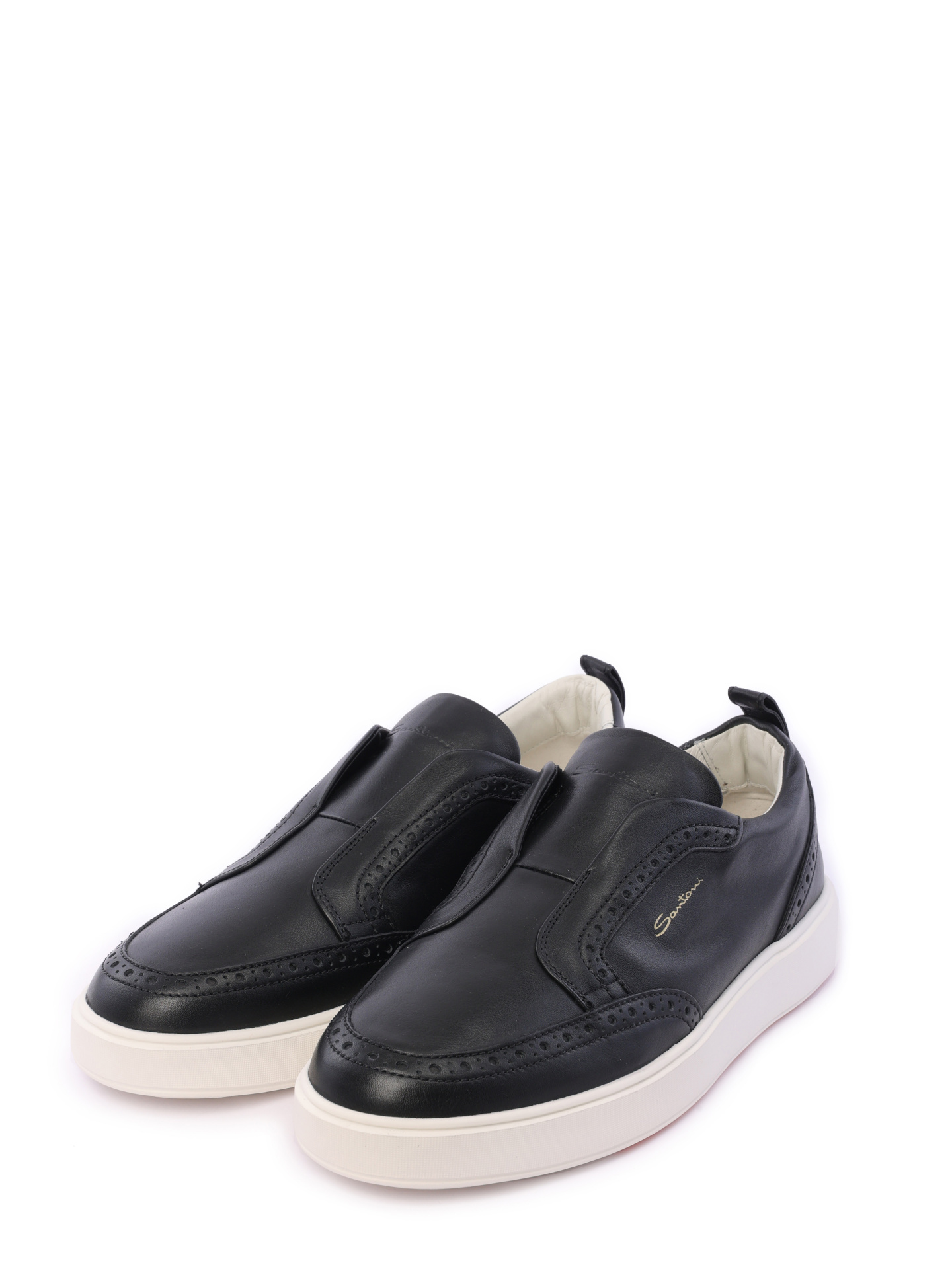 Кеды черные кожаные на белой подошве — купить в интернет-магазине Verdistore