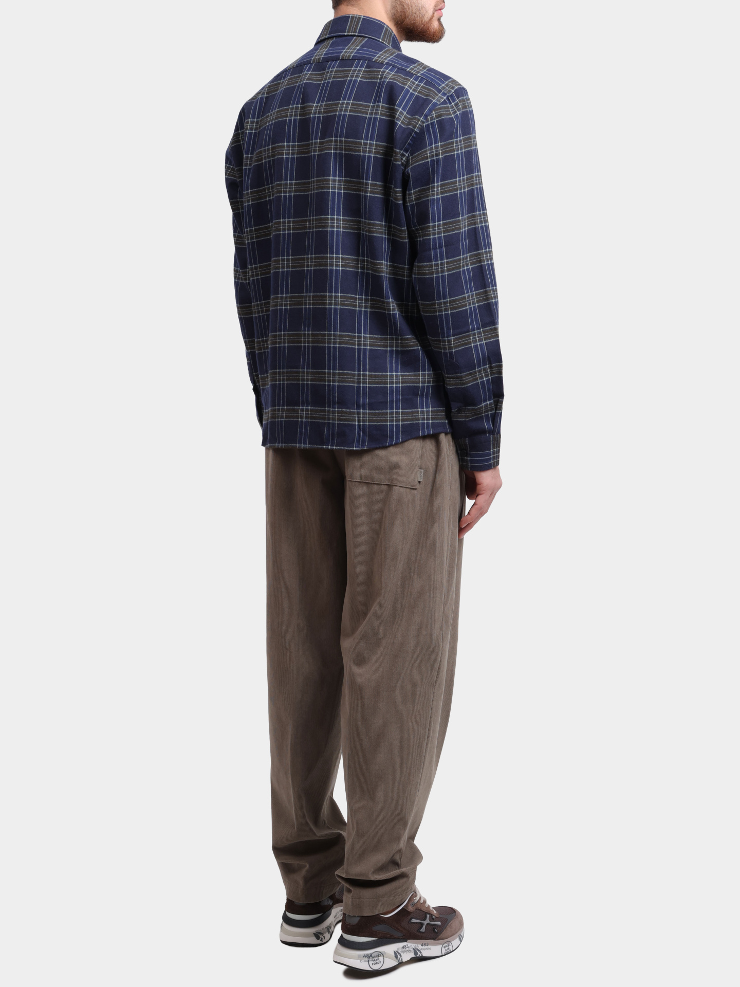 Рубашка Boss 50550049 473 клетчатая мужская — купить в интернет-магазине Verdistore