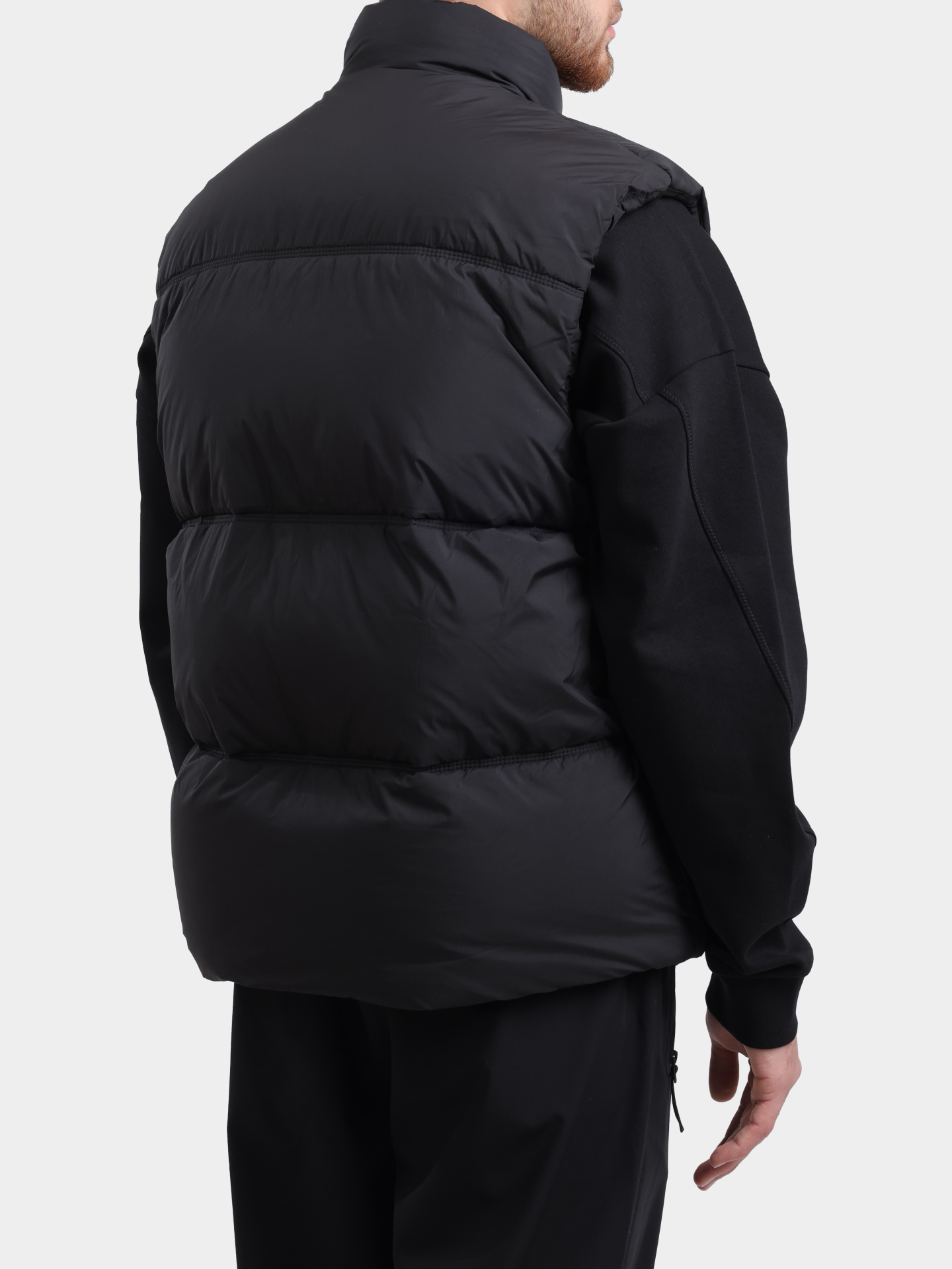 Жилет Hugo Bodolino2541 10274841 черный мужской с патчем — купить в интернет-магазине Verdistore