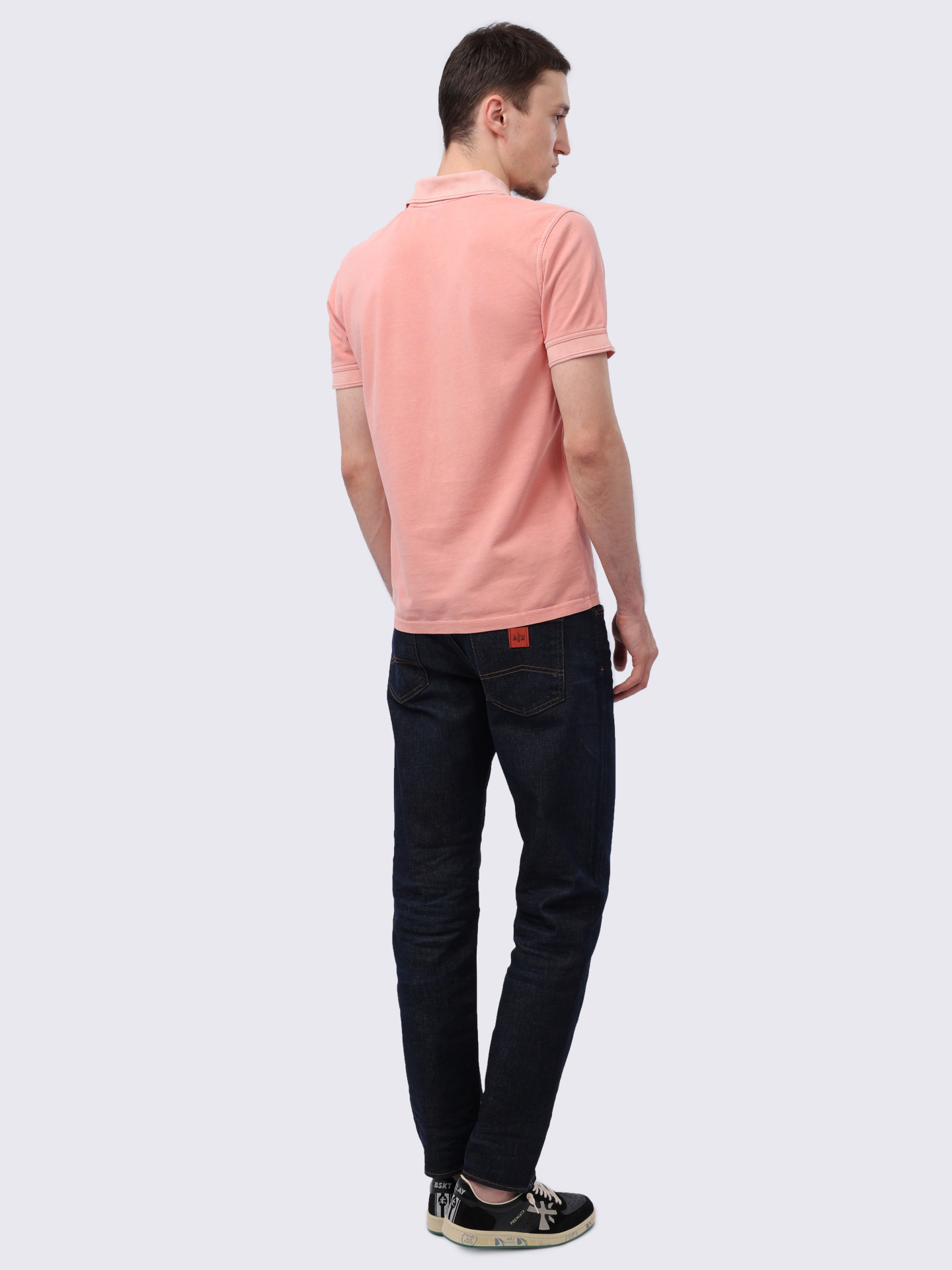 Поло Boss 50507813 695 розовое мужское из хлопка — купить в интернет-магазине Verdistore