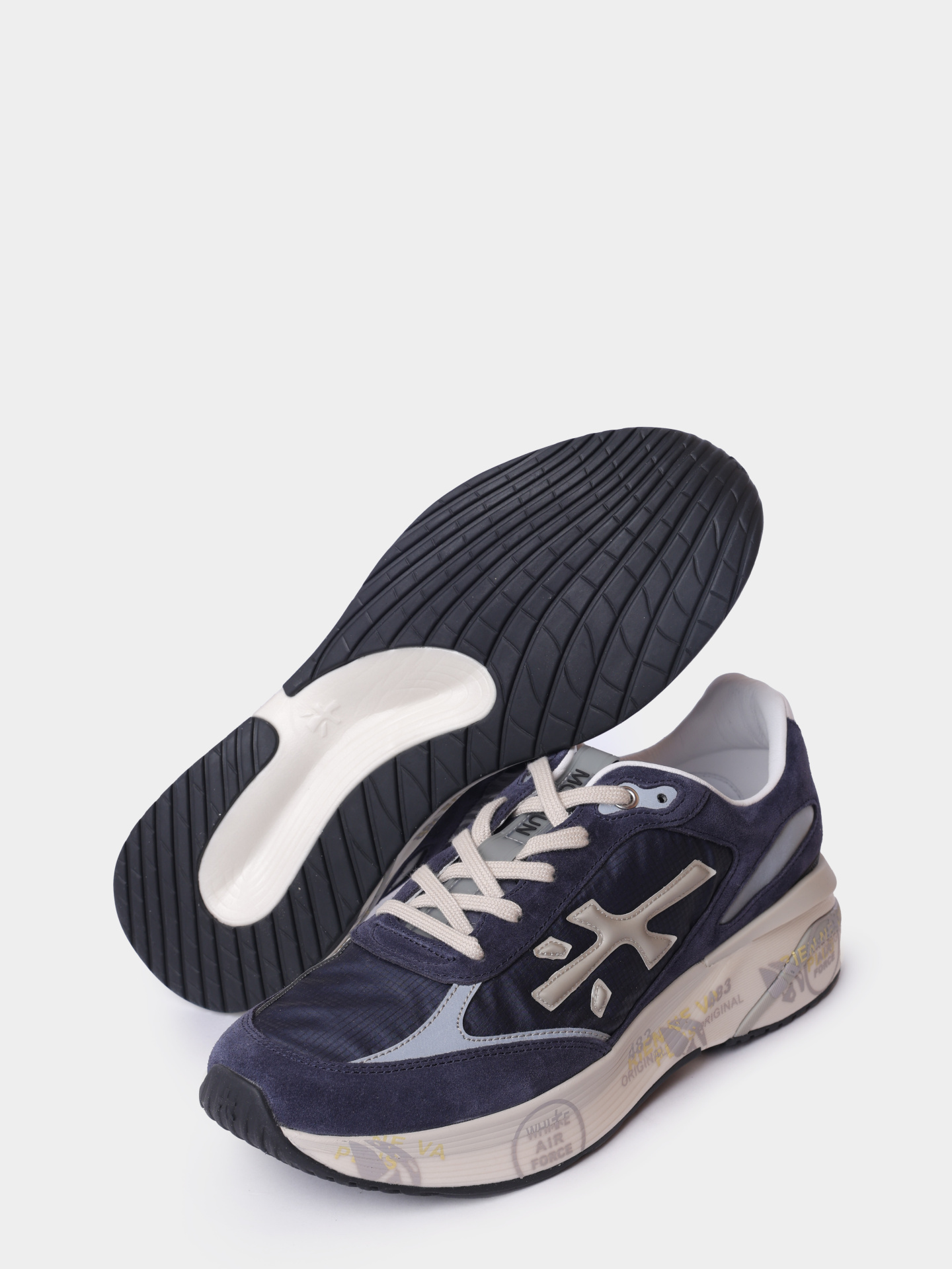 Кроссовки Premiata MOERUN VAR 7306 комбинированные мужские — купить в интернет-магазине Verdistore