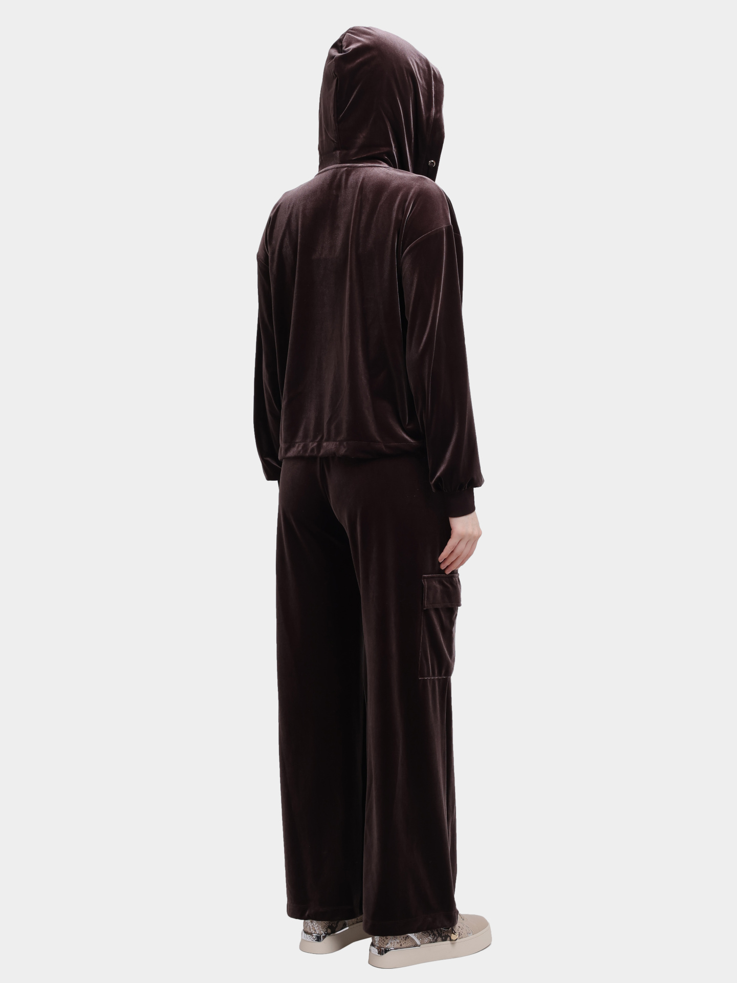 Мастерка Liu-Jo TF5108 J4955 90915 велюровая женская — купить в интернет-магазине Verdistore