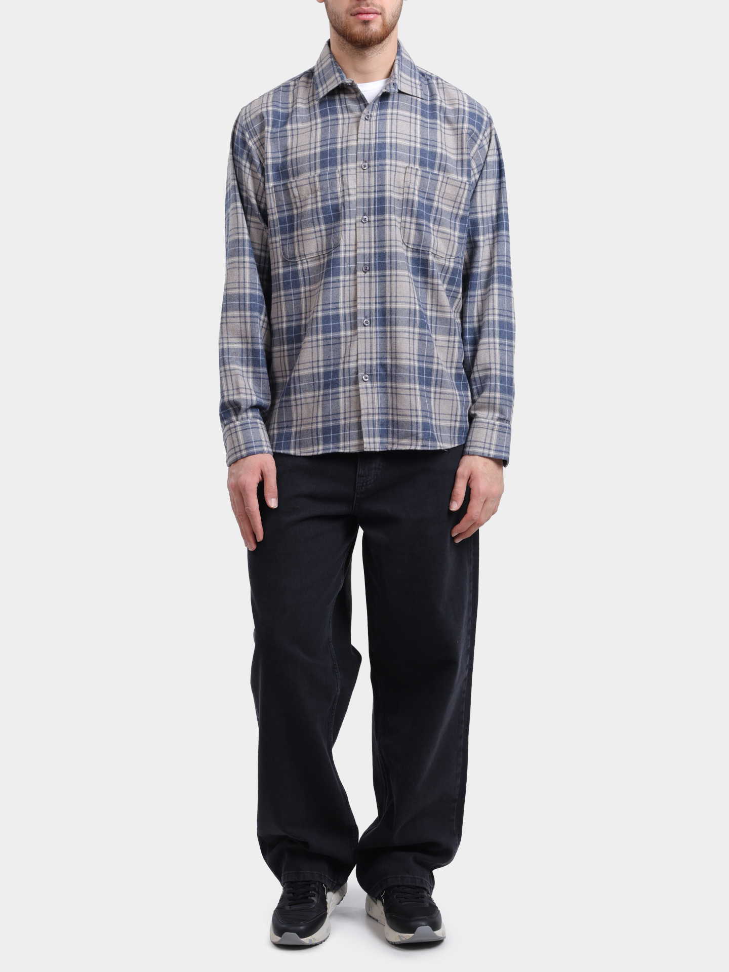 Рубашка Pantamo 4318-306-09 клетчатая мужская — купить в интернет-магазине Verdistore