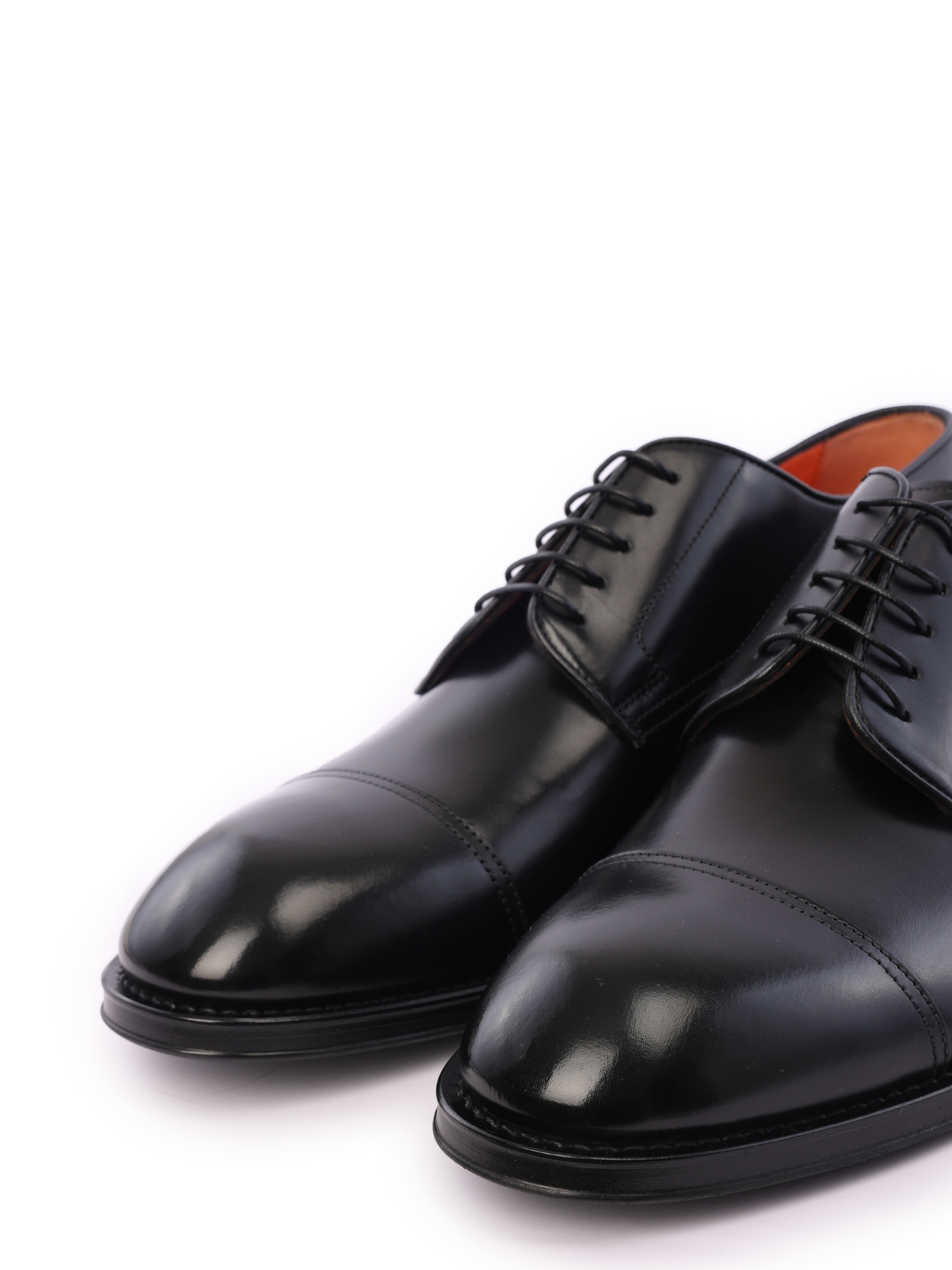 Дерби черные из гладкой кожи на каблуке — купить в интернет-магазине Verdistore