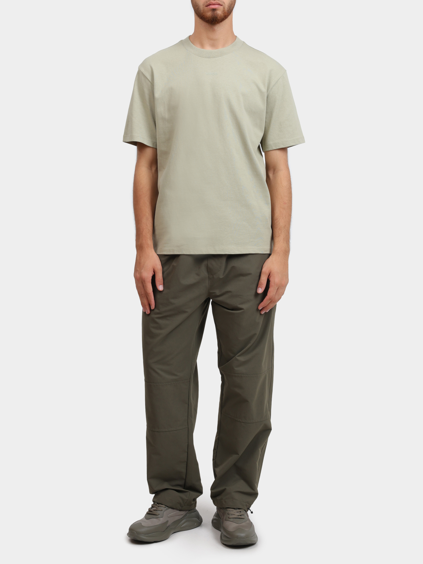 Брюки спортивные Hugo 50516635 257 хаки мужские — купить в интернет-магазине Verdistore