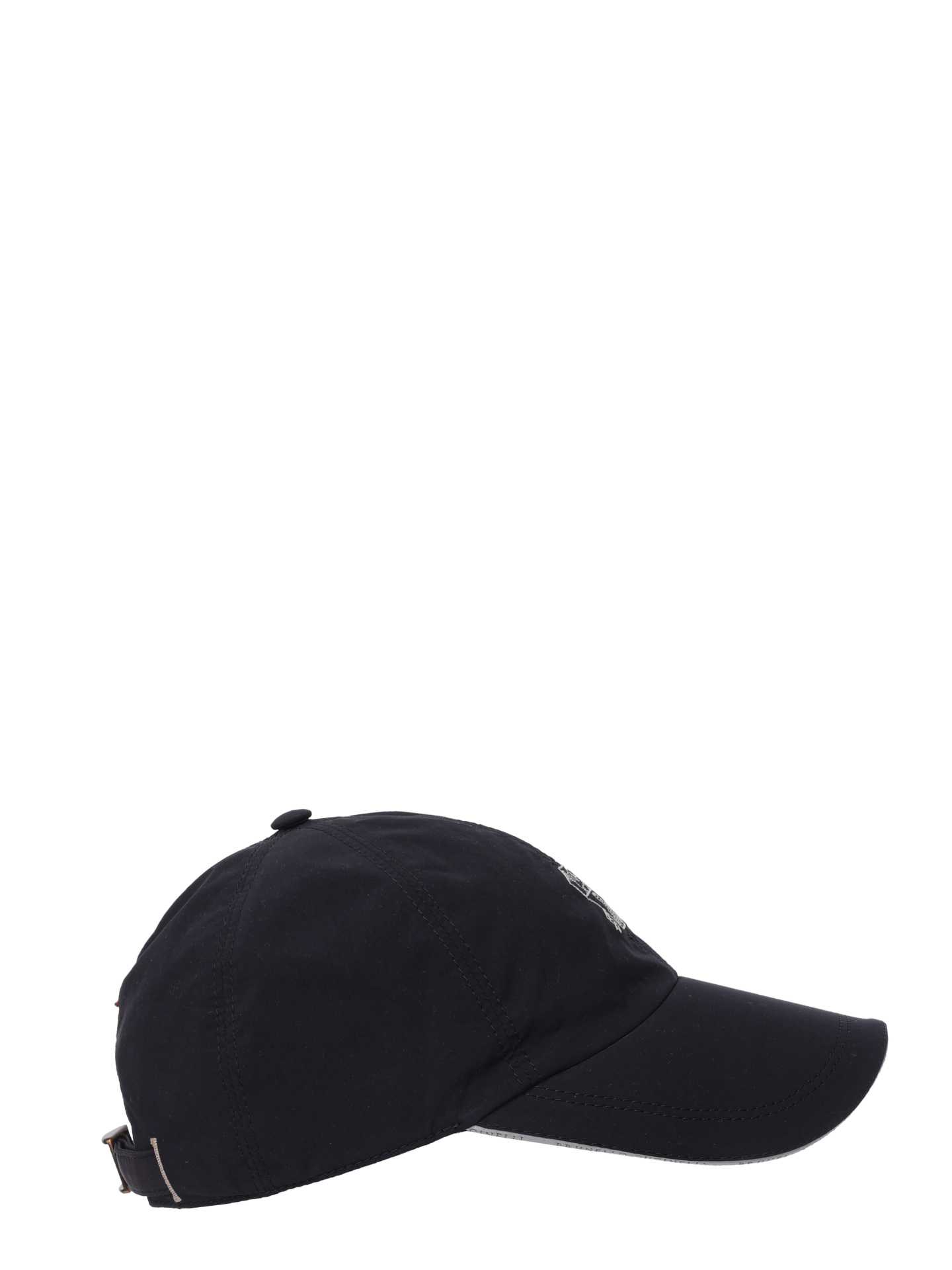 Бейсболка Brunello Cucinelli MD4799983 CLI19 темно-синяя мужская с логотипом — купить в интернет-магазине Verdistore