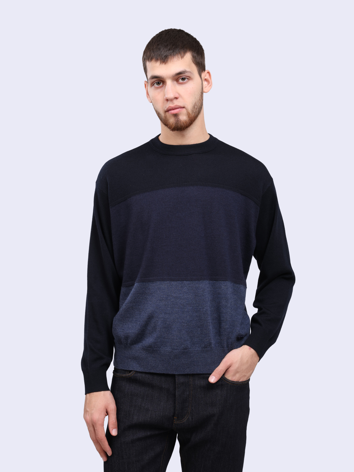 Джемпер Emporio Armani 6D1MXM 1MKBZ F915 шерстяной мужской — купить в интернет-магазине Verdistore