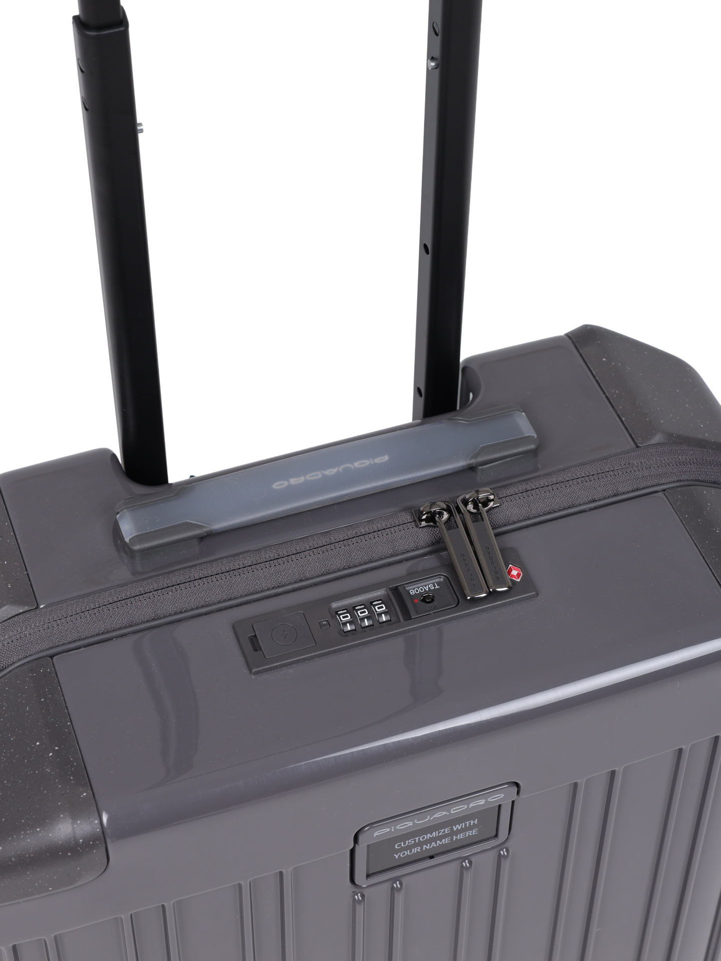 Чемодан Piquadro BV4425POP/GR серый из поликарбоната — купить в интернет-магазине Verdistore