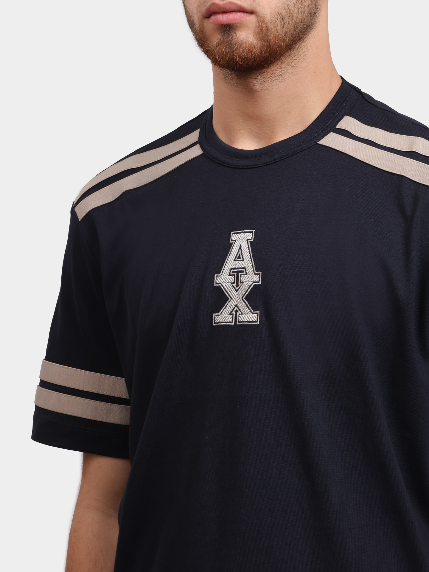 Футболка Armani Exchange XM000547 AF10362 UB101 хлопковая мужская — купить в интернет-магазине Verdistore