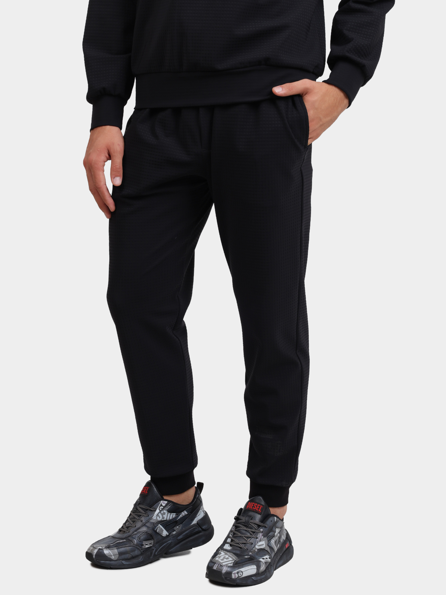 Джоггеры PMDS WP597 ALPO TNY23 0020 черные мужские — купить в интернет-магазине Verdistore