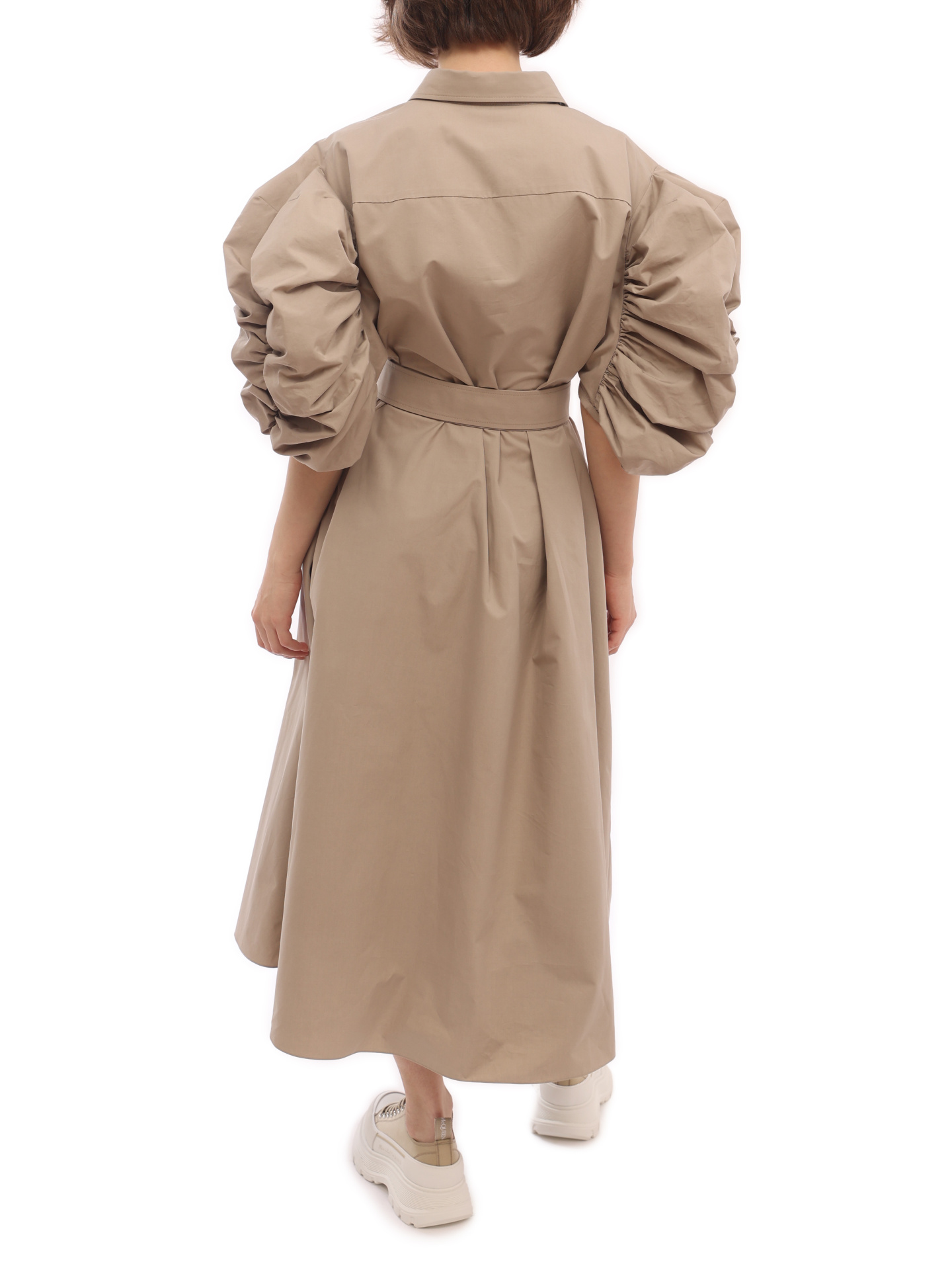 Платье Alexander McQueen 696833 QAAAY 8009 хлопковое женское — купить в интернет-магазине Verdistore