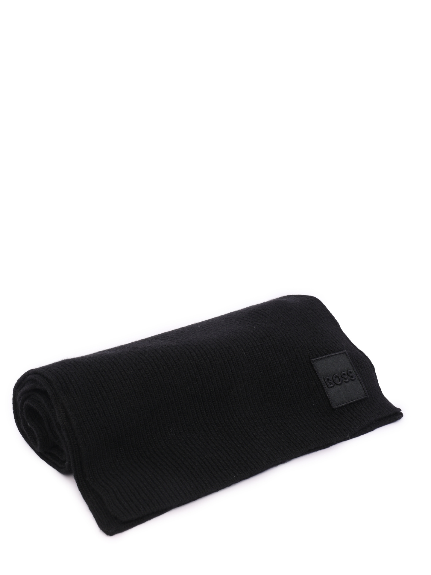 Комплект шапка и шарф Boss 50497978 001 черный мужской — купить в интернет-магазине Verdistore