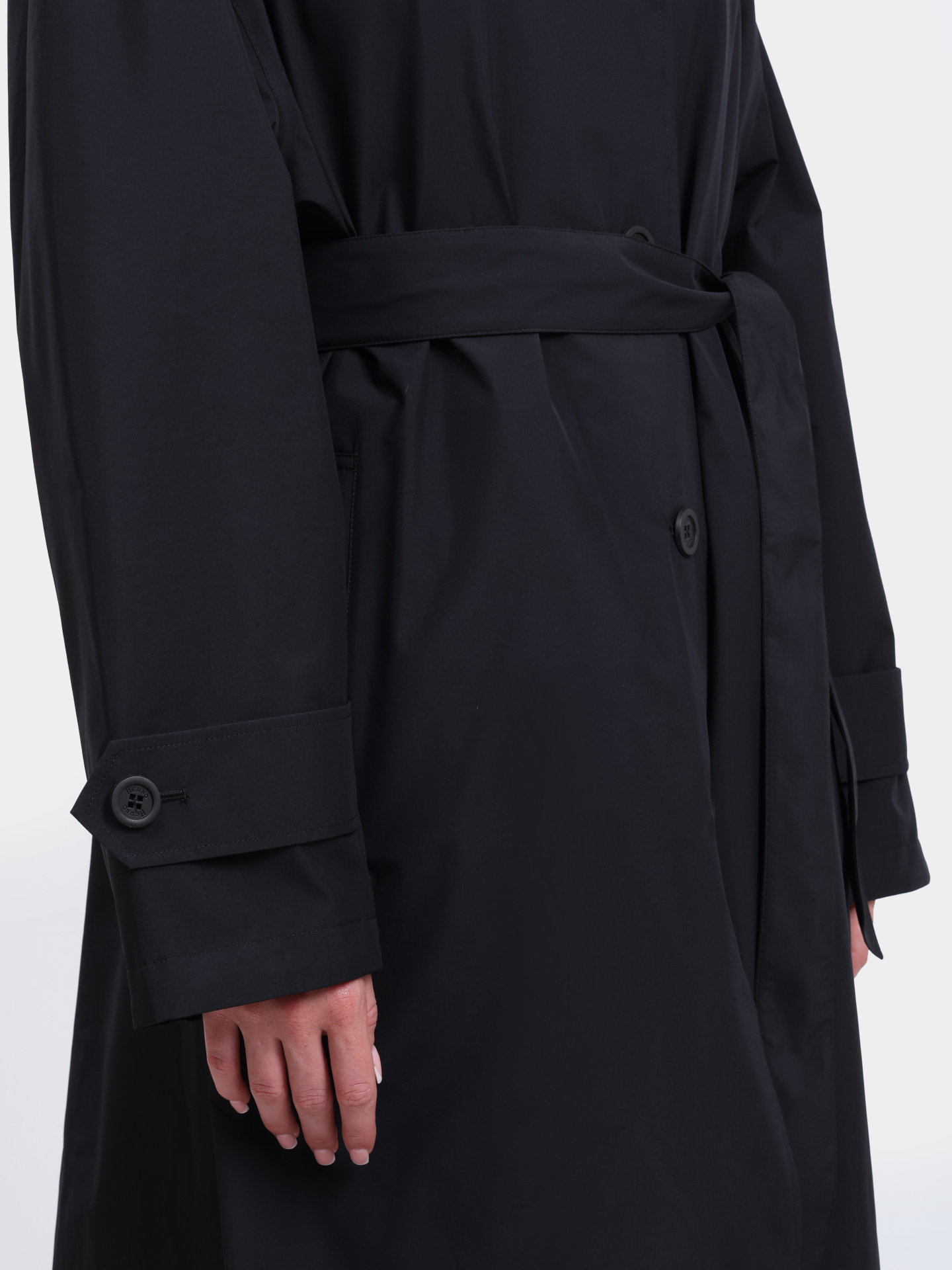 Тренч Herno IM000174D 11124 9300 черный женский — купить в интернет-магазине Verdistore