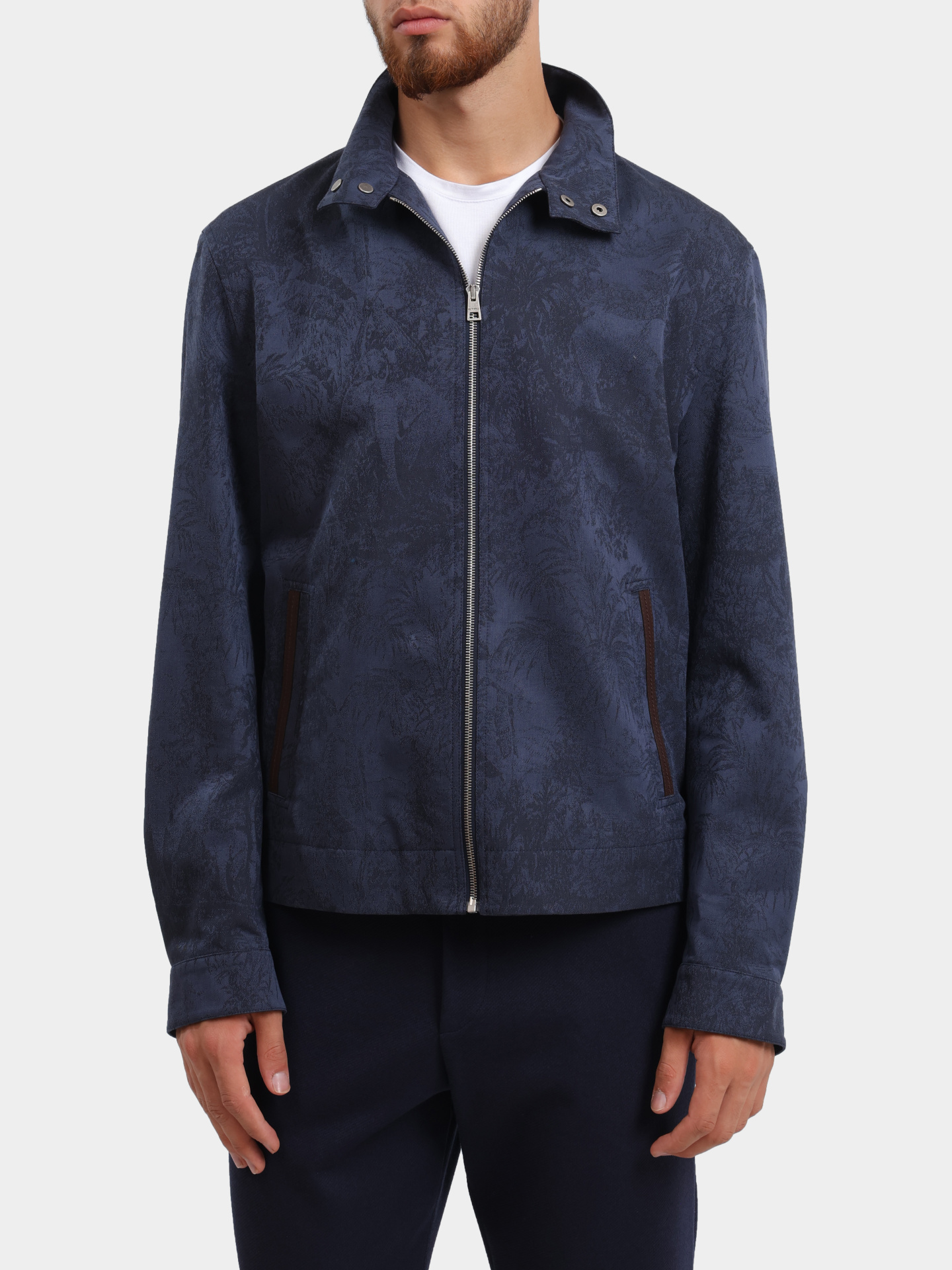 Куртка Etro MRBA006299TJB2I B0065 темно-синяя мужская — купить в интернет-магазине Verdistore