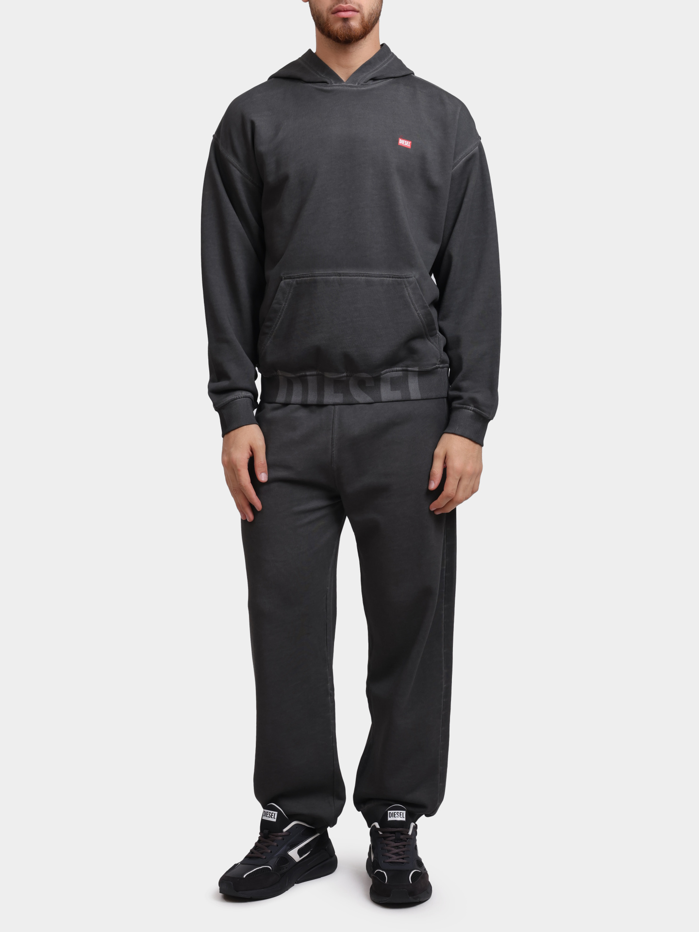 Худи Diesel A193330IKBR9XX хлопковое мужское — купить в интернет-магазине Verdistore